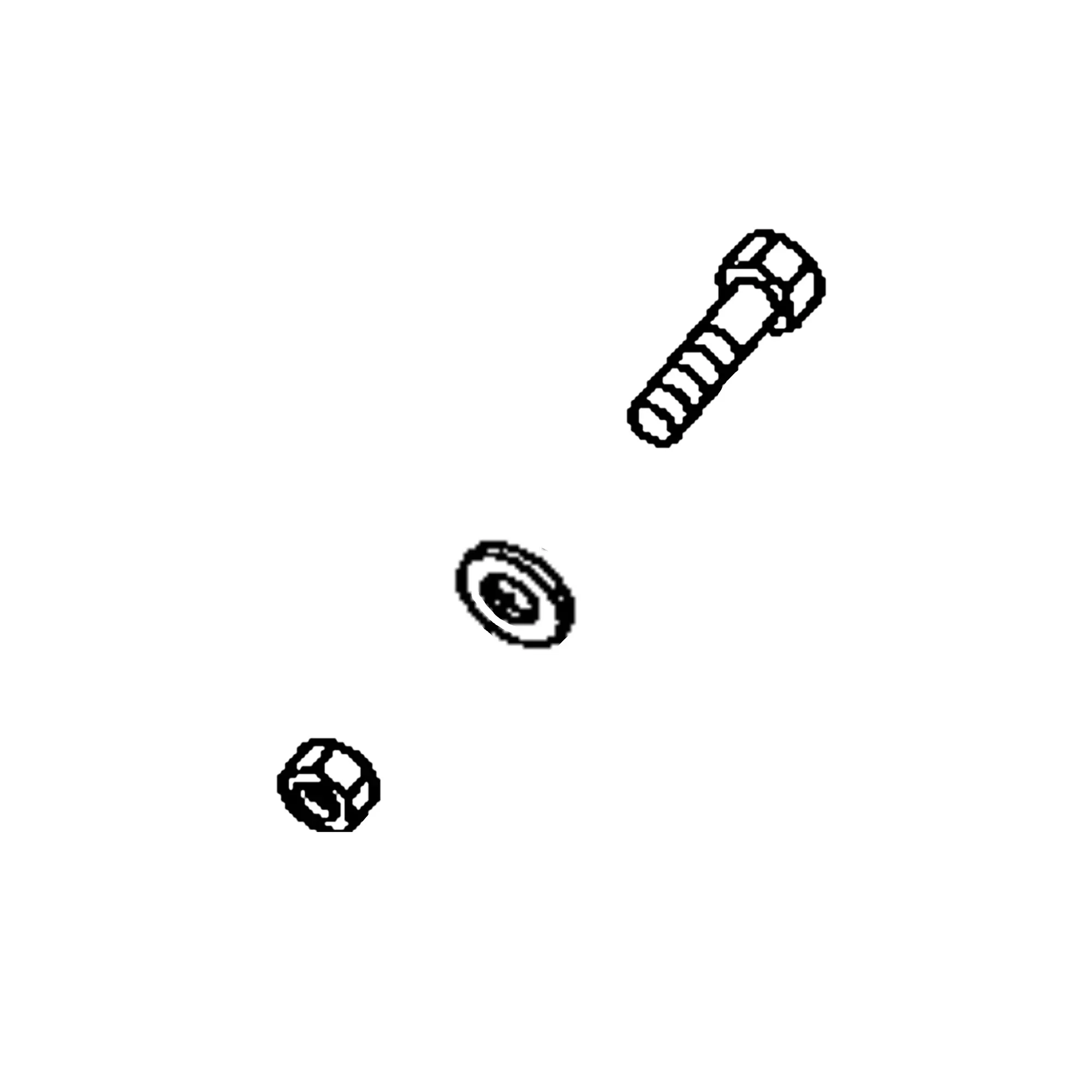 John Deere Bolt, Nut, and Washer Kit - AH138947