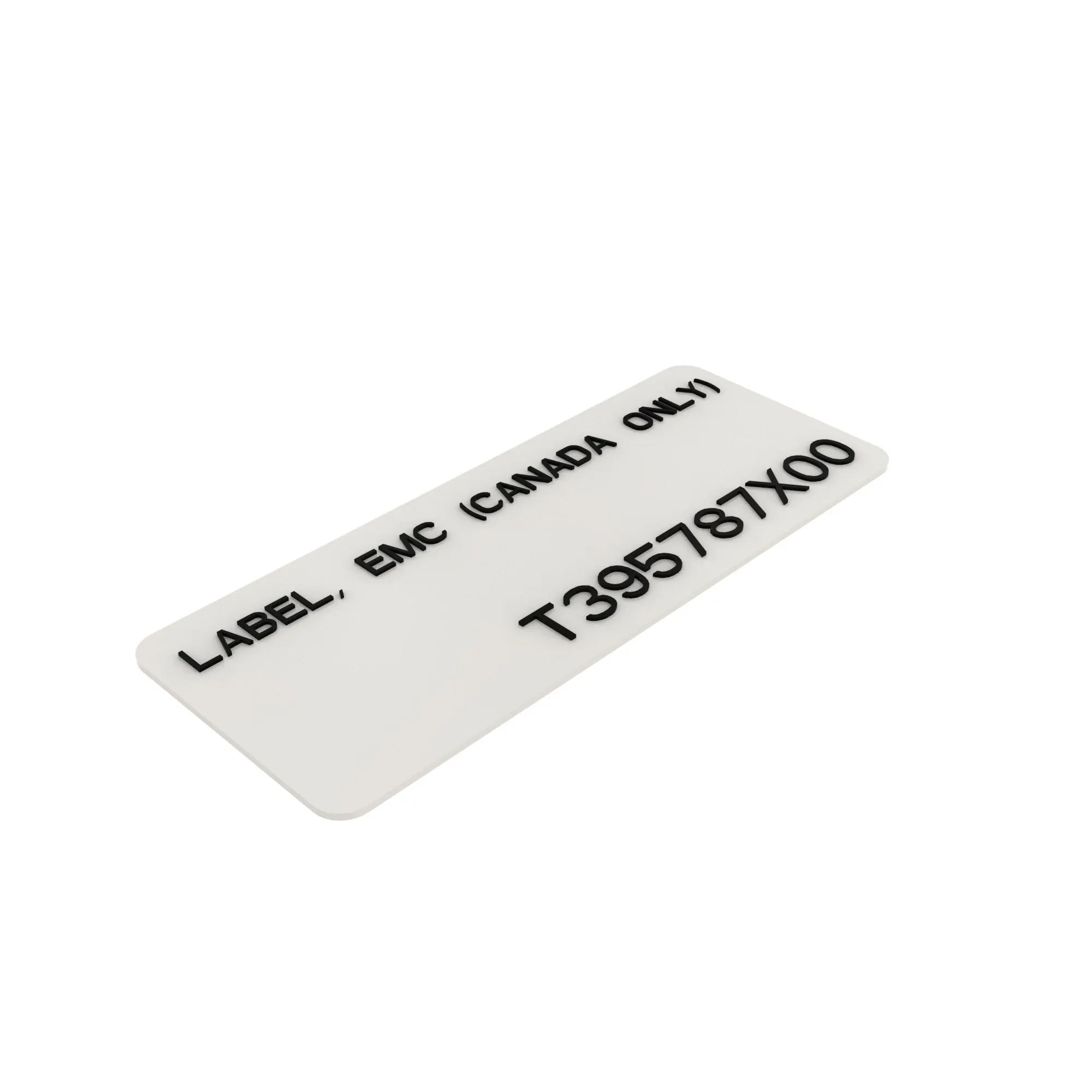 John Deere Electromagnetic Compatibility Label - T395787X00