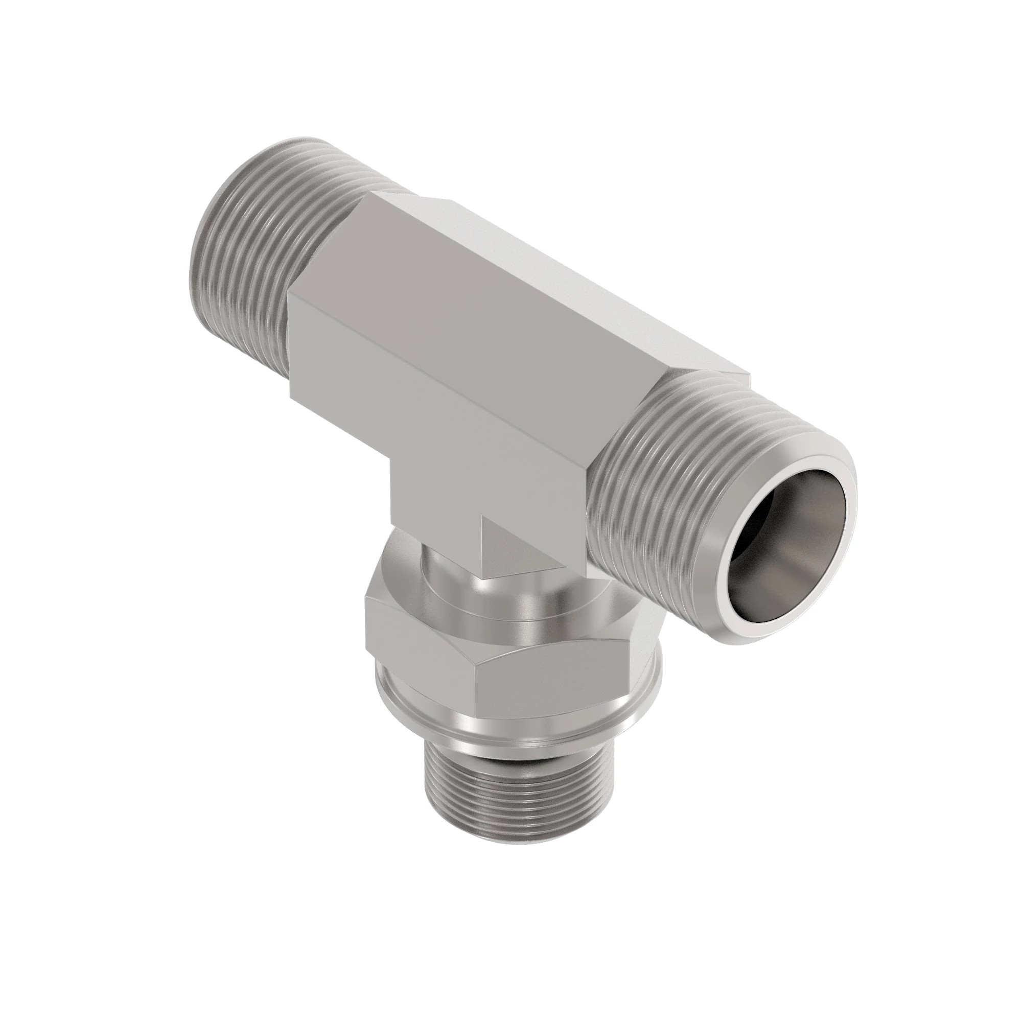 T FITTING - M12x1.5 ISO6149-2 - L08 ISO8434-1