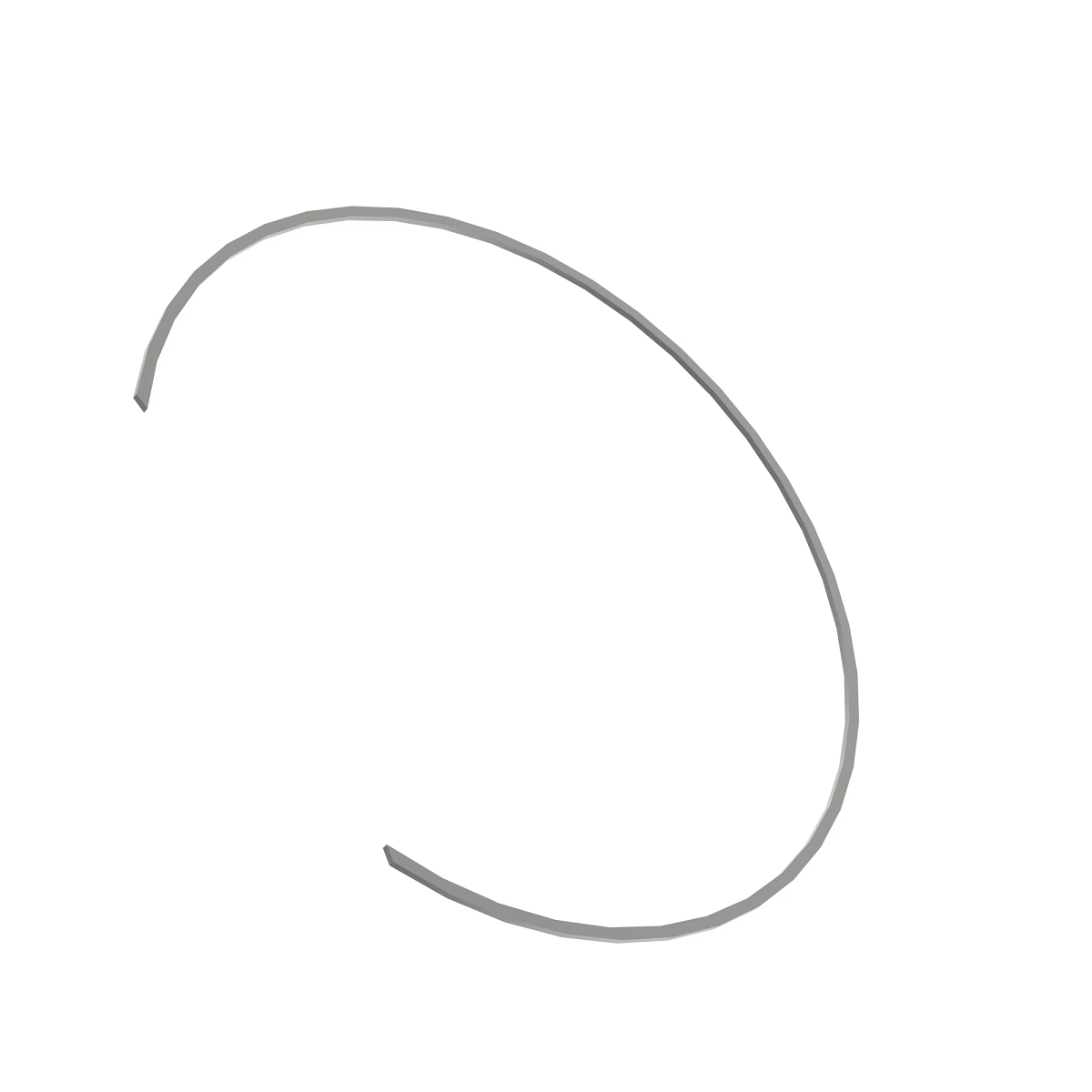 John Deere Final Drive Gear Internal Snap Ring - YZ700048