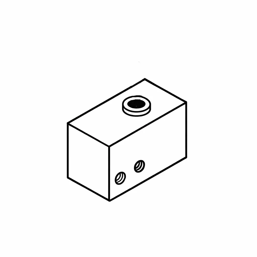 John Deere Hydraulic Coupling Junction Block - AT314437