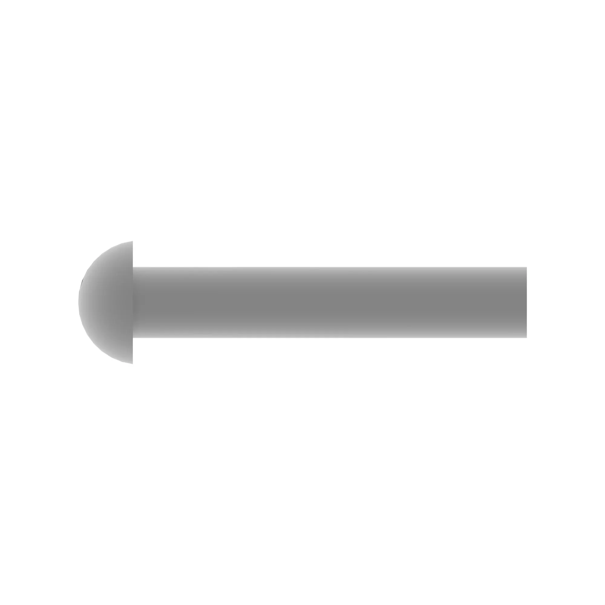RIVET, SOLID, BUTTON HEAD