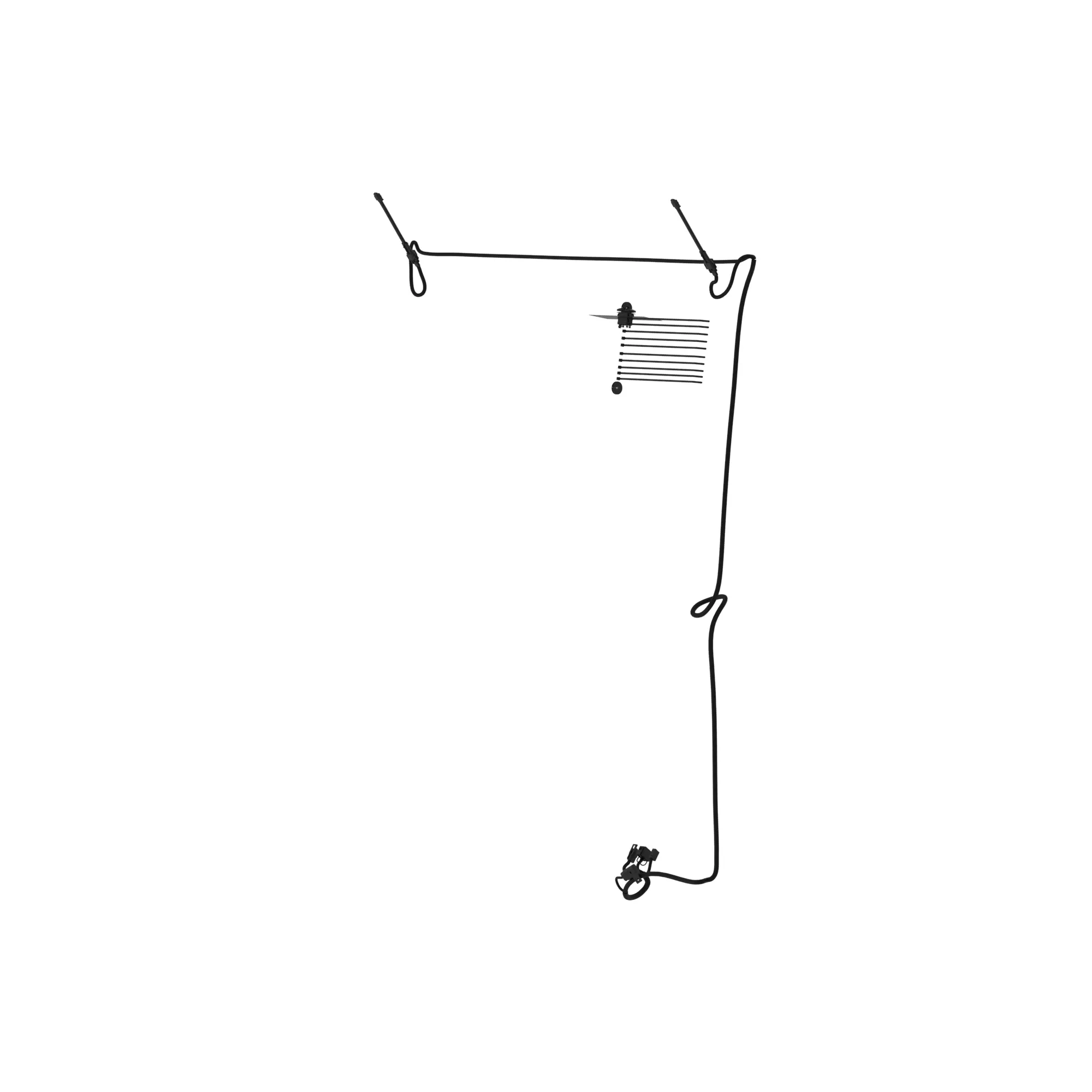 ROOF/OPS LIGHT MOUNTING KIT (4P)