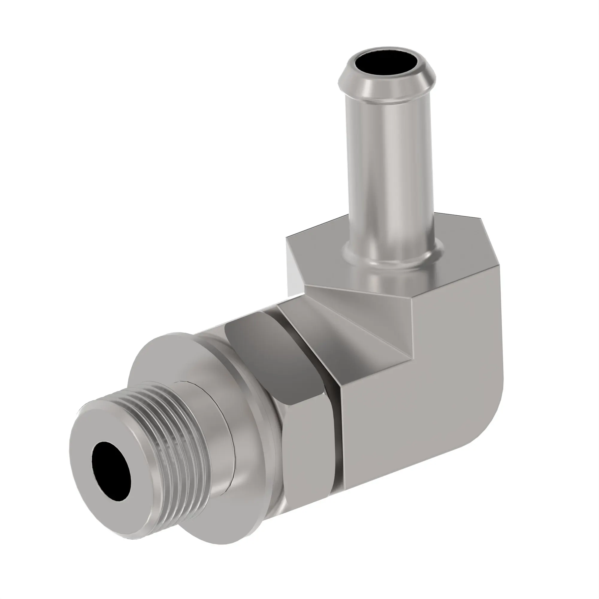 ELBOW FITTING, M14 ADJ STUD W/O-RIN