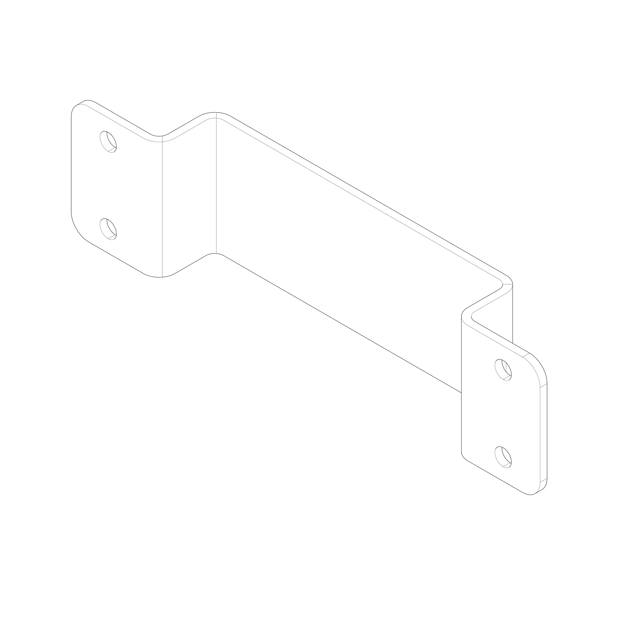 John Deere Hagie Rear Boom Support Bracket - 5HG165088