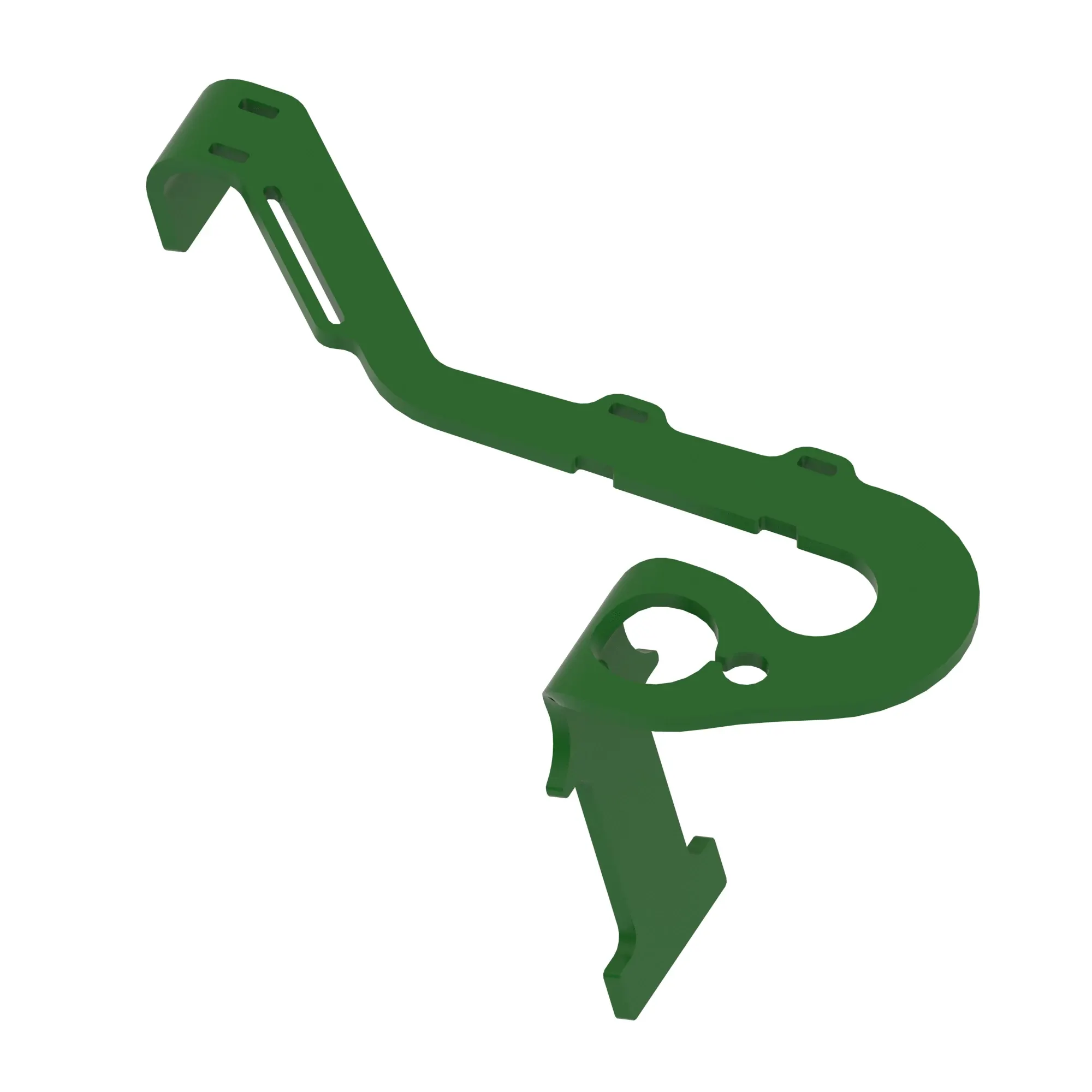 John Deere Harness Fold Joint Bracket, Left Side - A86646