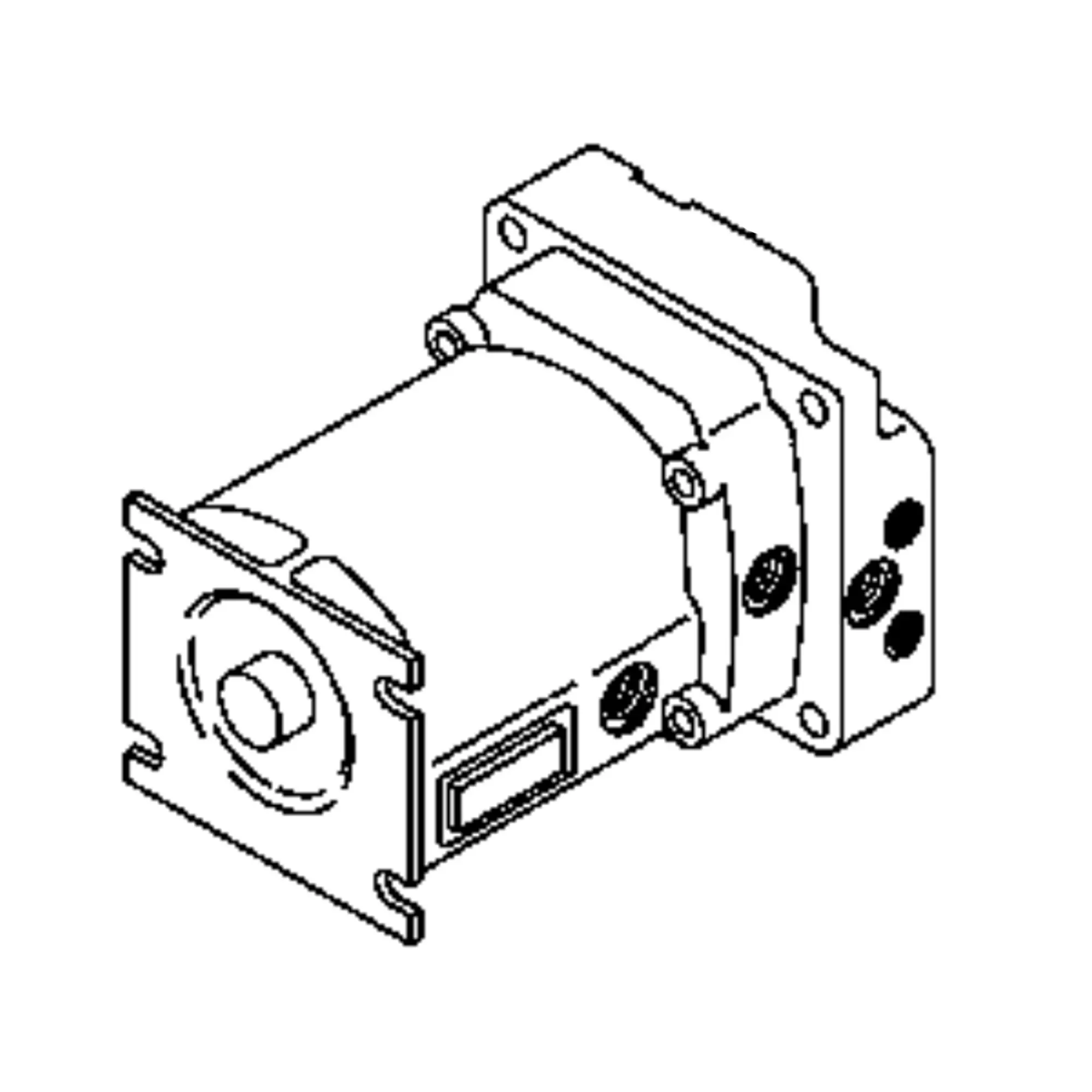 John Deere Reman REMAN Hydraulic Motor, 75 cc/rev - AN220149