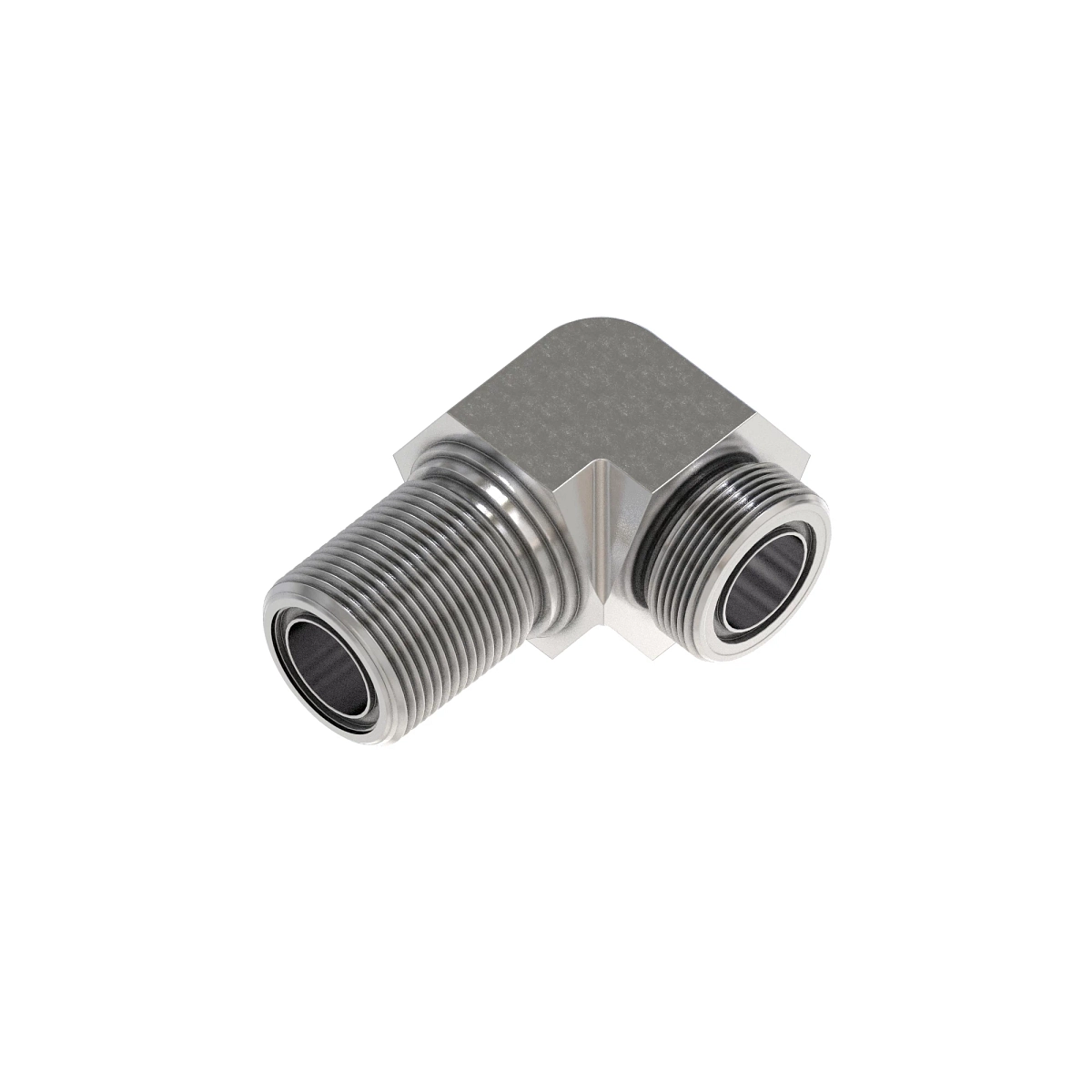 90 Deg Bulkhead Blbow, O-Ring FSF