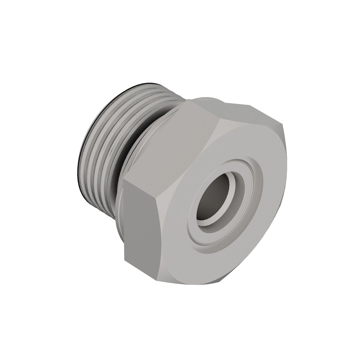 John Deere Adapter Fitting, Plug, M33 with M14 Port - AKK28779