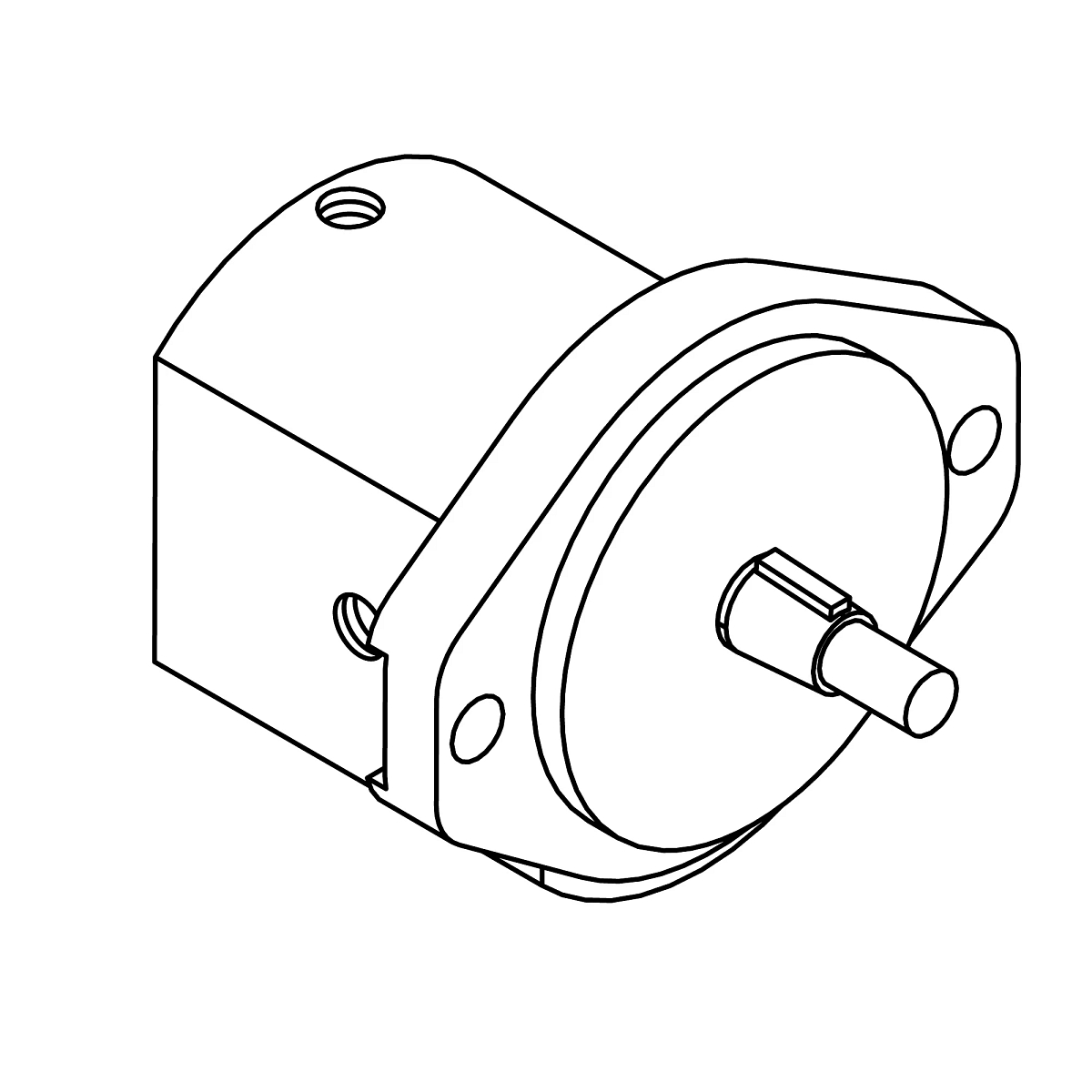 John Deere Vacuum Blower Hydraulic Motor - AA66288