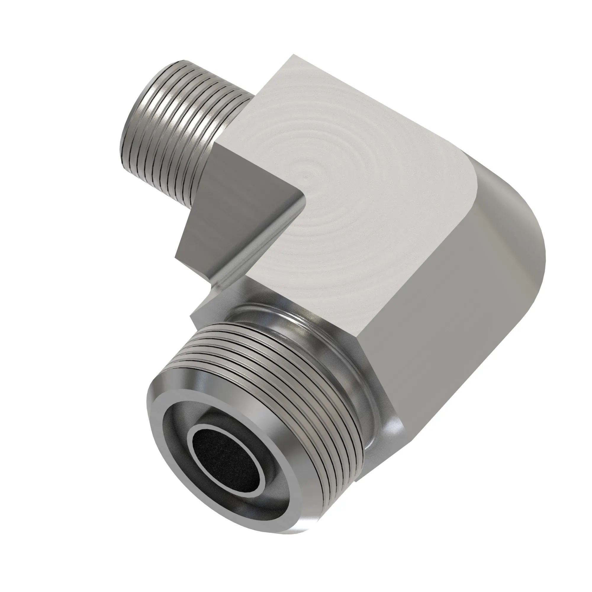 Adapter Fitting, 90 Deg ORFS 11/16