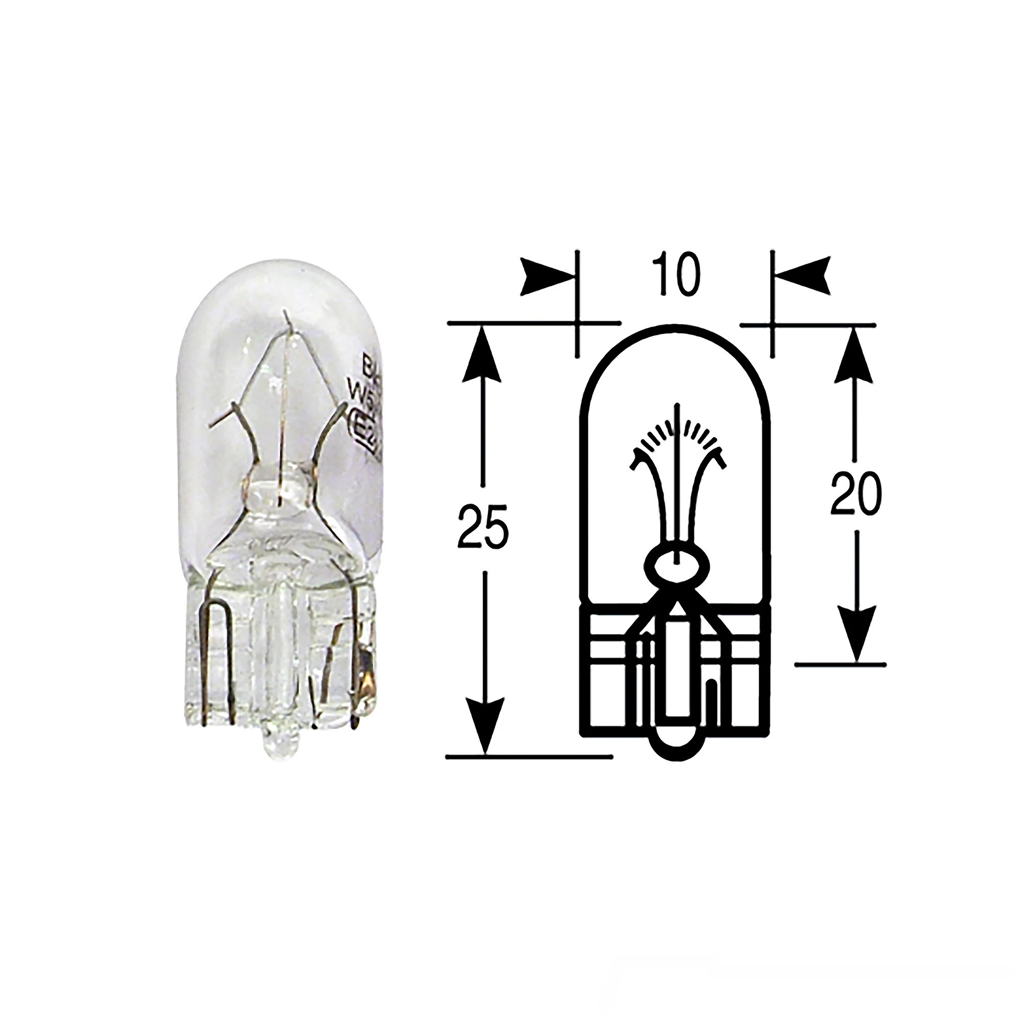 GLUEHLAMPE 5W