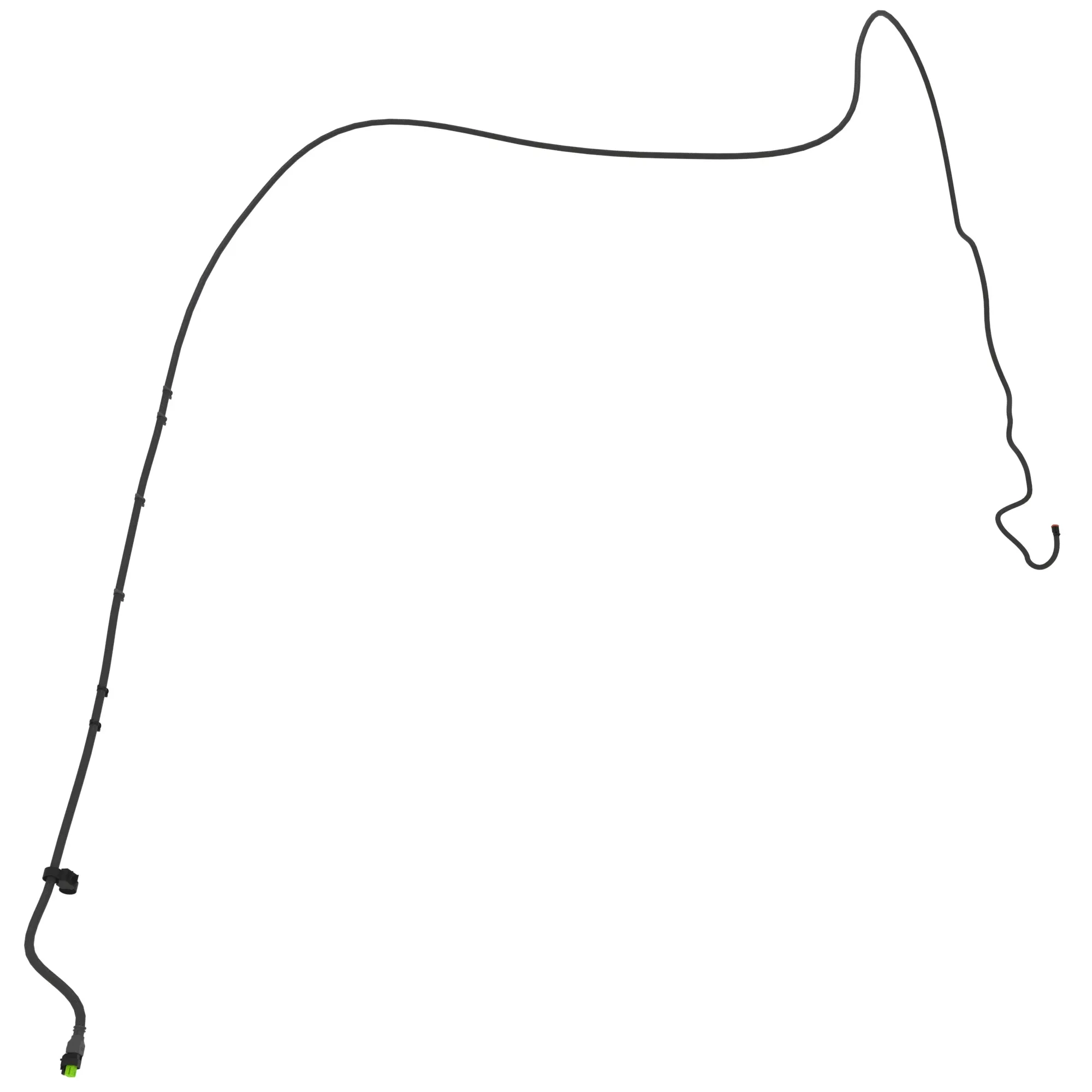 John Deere Rear Shift Wiring Harness, Right Side - AKK42091