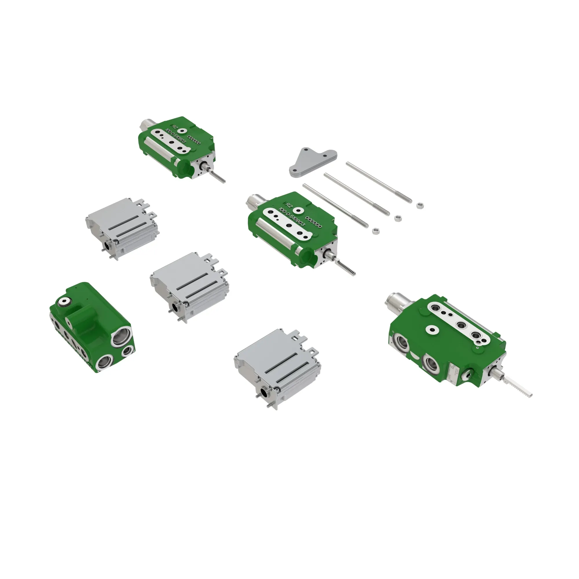BL16811; MHM1878; Electrically Actuated Selective Control Valve (E-SCV) at Pos. XI, XII, XIII; Valve Kit