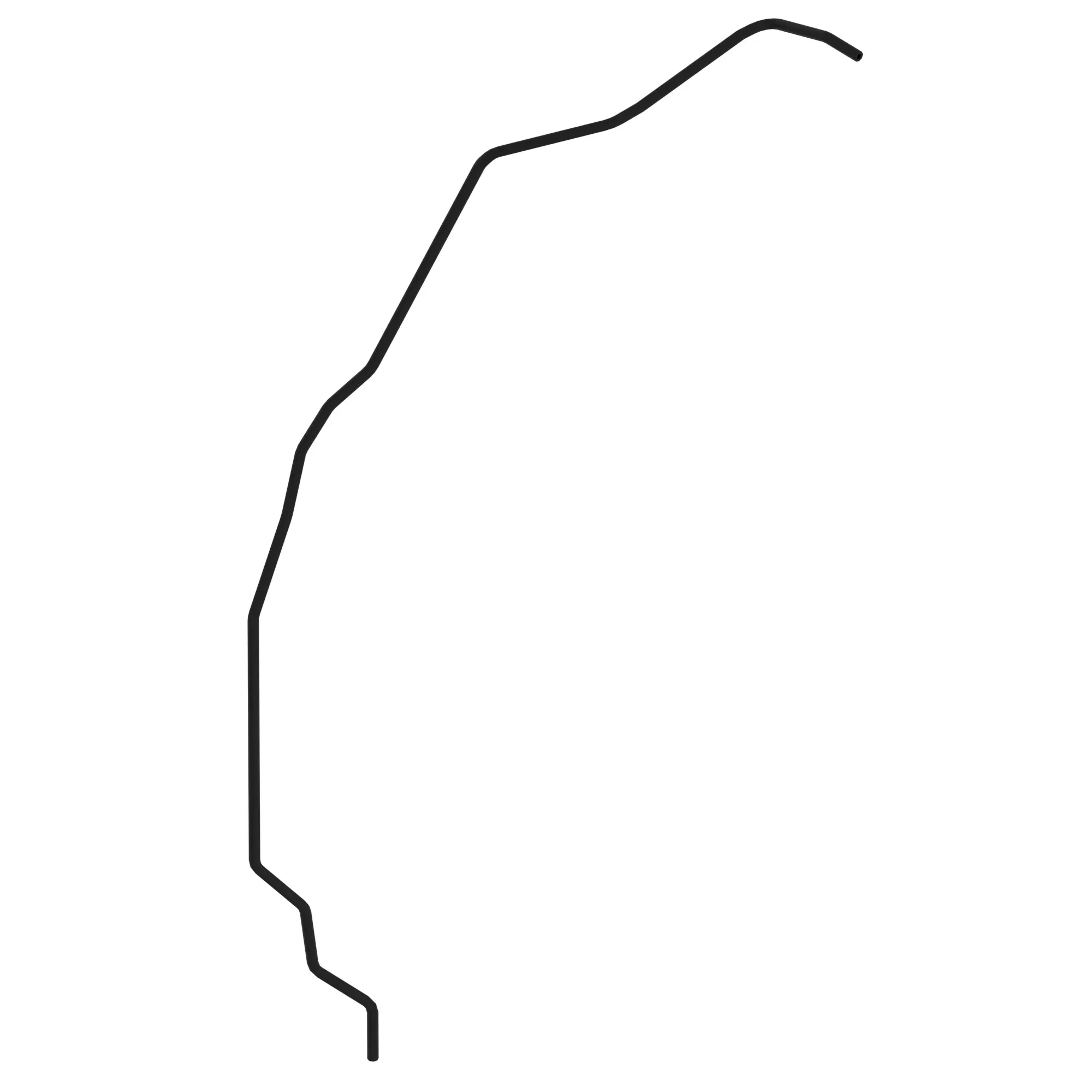 John Deere Radiator Coolant Hose - R538398