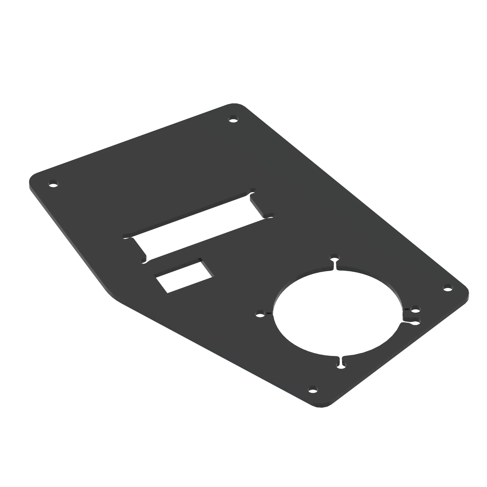 John Deere Integrated Grade Control Lever Plate - T230115