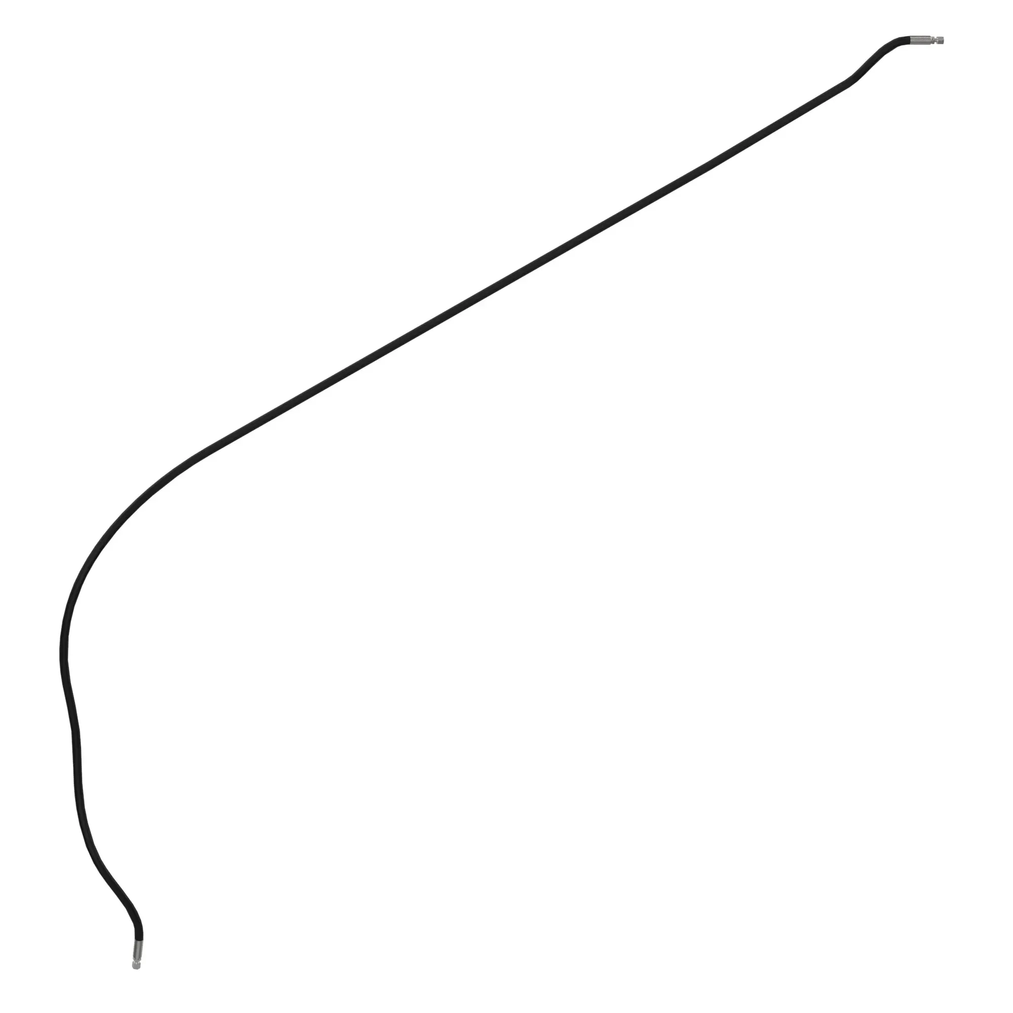 John Deere Front Steering Hydraulic Hose, Left Side - AT413002