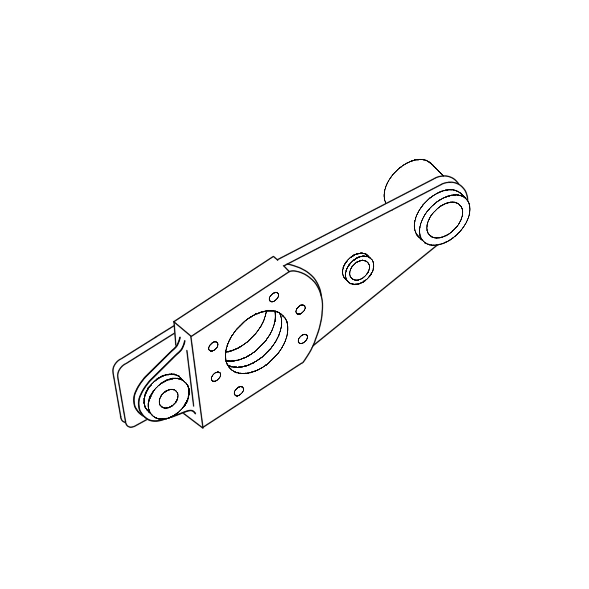 John Deere Upper Roll Arm - AE50178