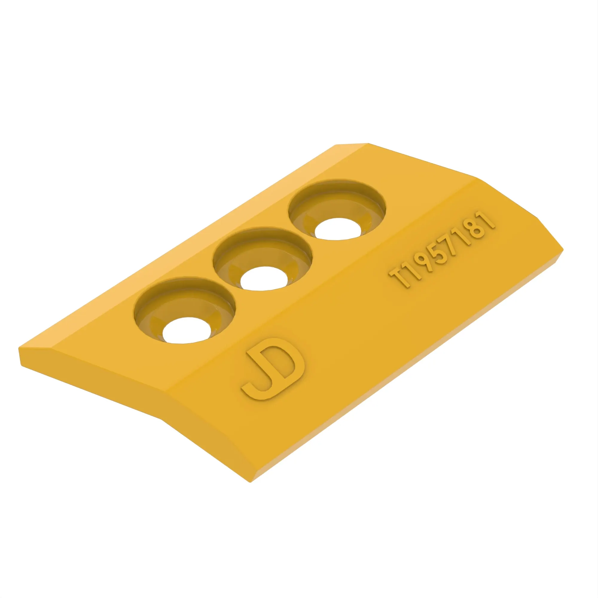 John Deere Right Side Cover Plate Kit Cutting Edge - T1957181
