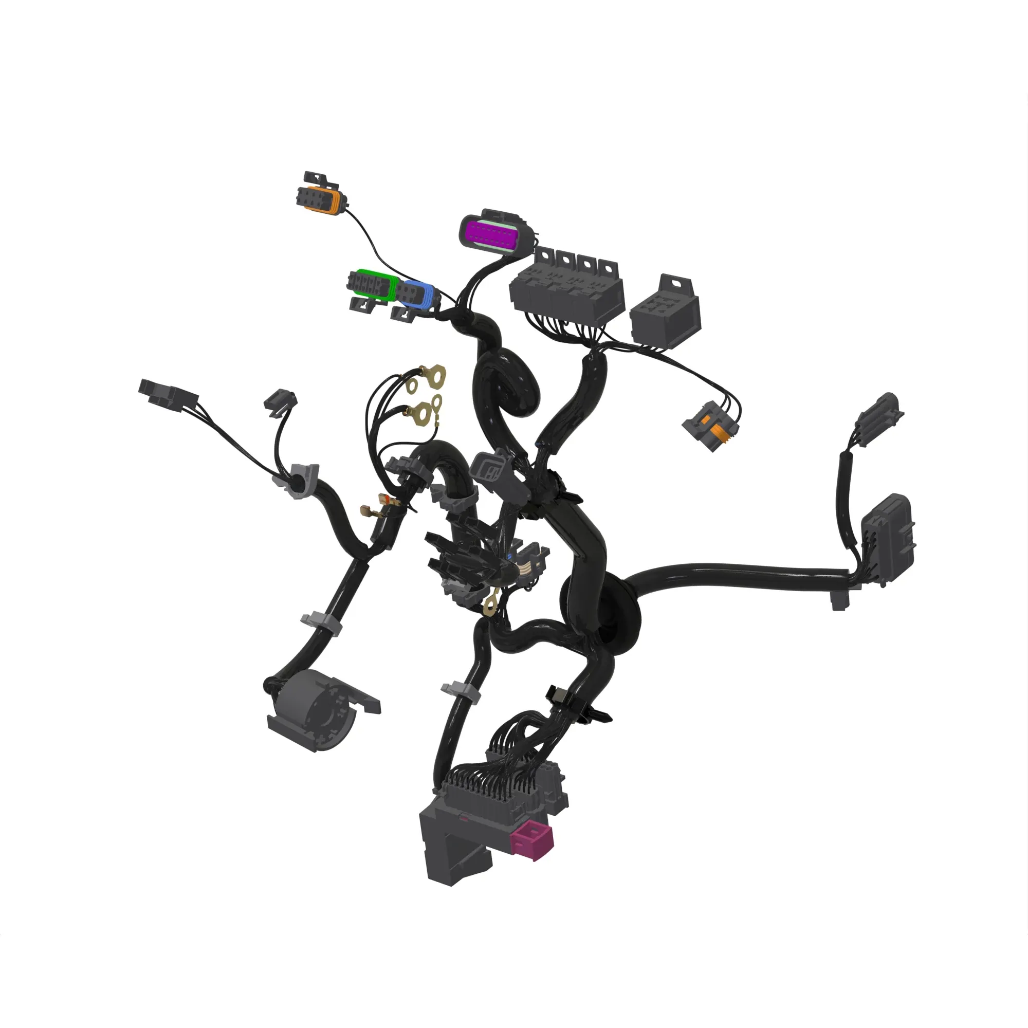 WIRING HARNESS, (5X25 IOOS FRONT CO