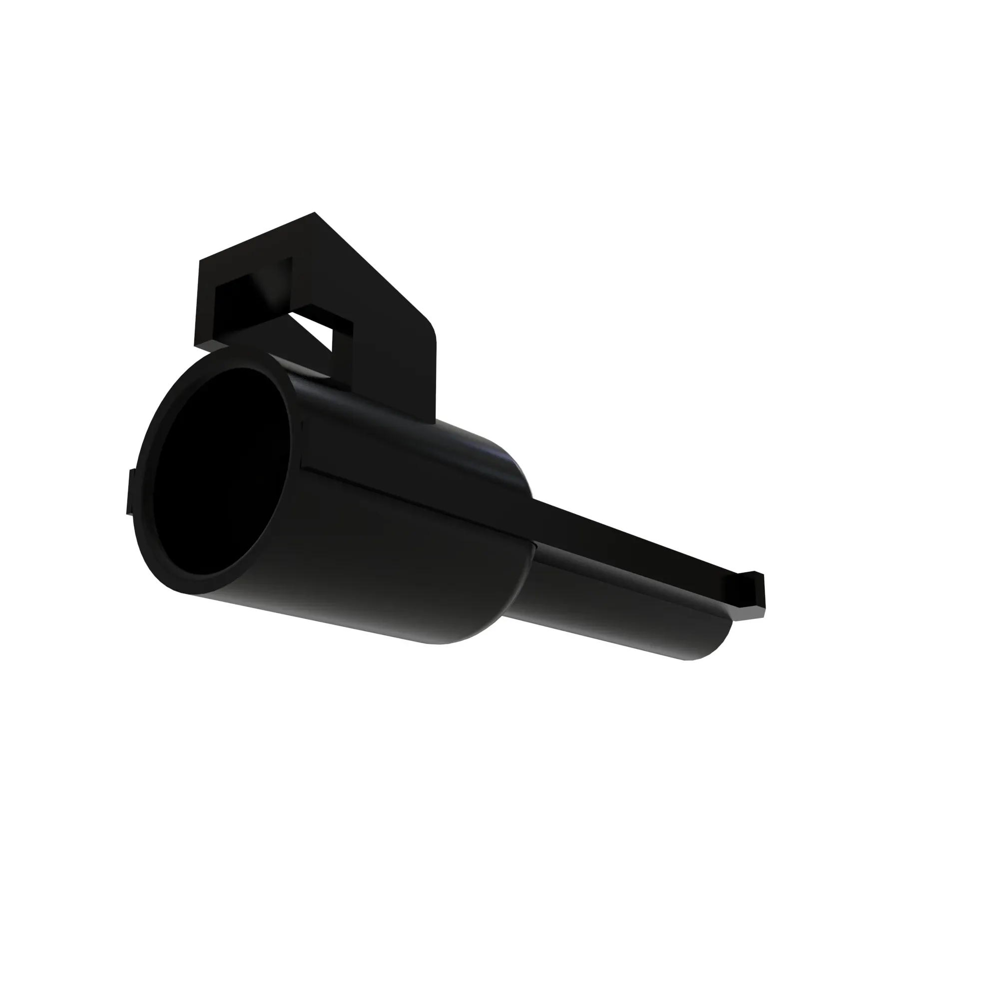 John Deere Black Internal Electrical Connector Housing, 1 Cavities - 57M7293