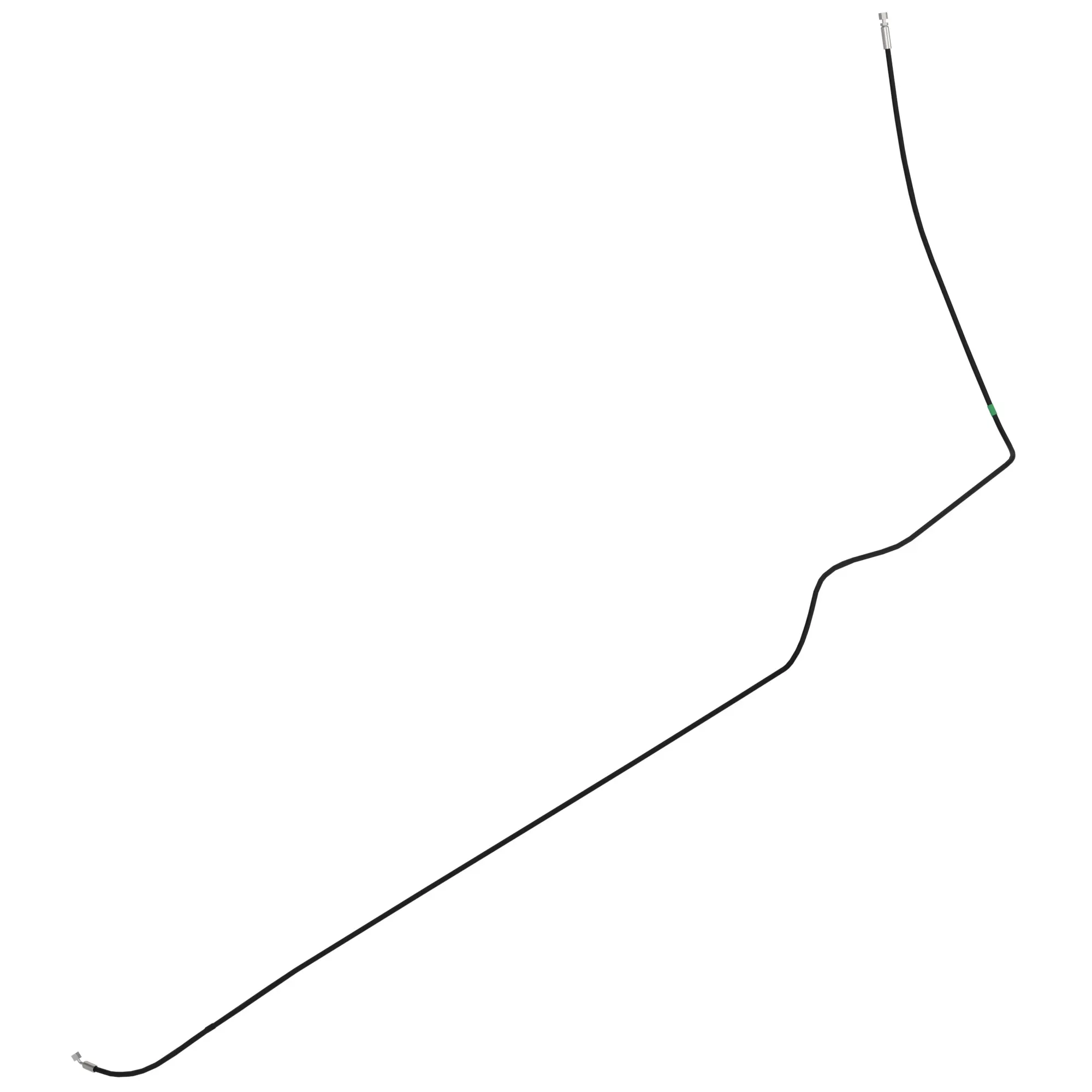 John Deere Circle Side Shift Cylinder Hydraulic Hose - AT340933