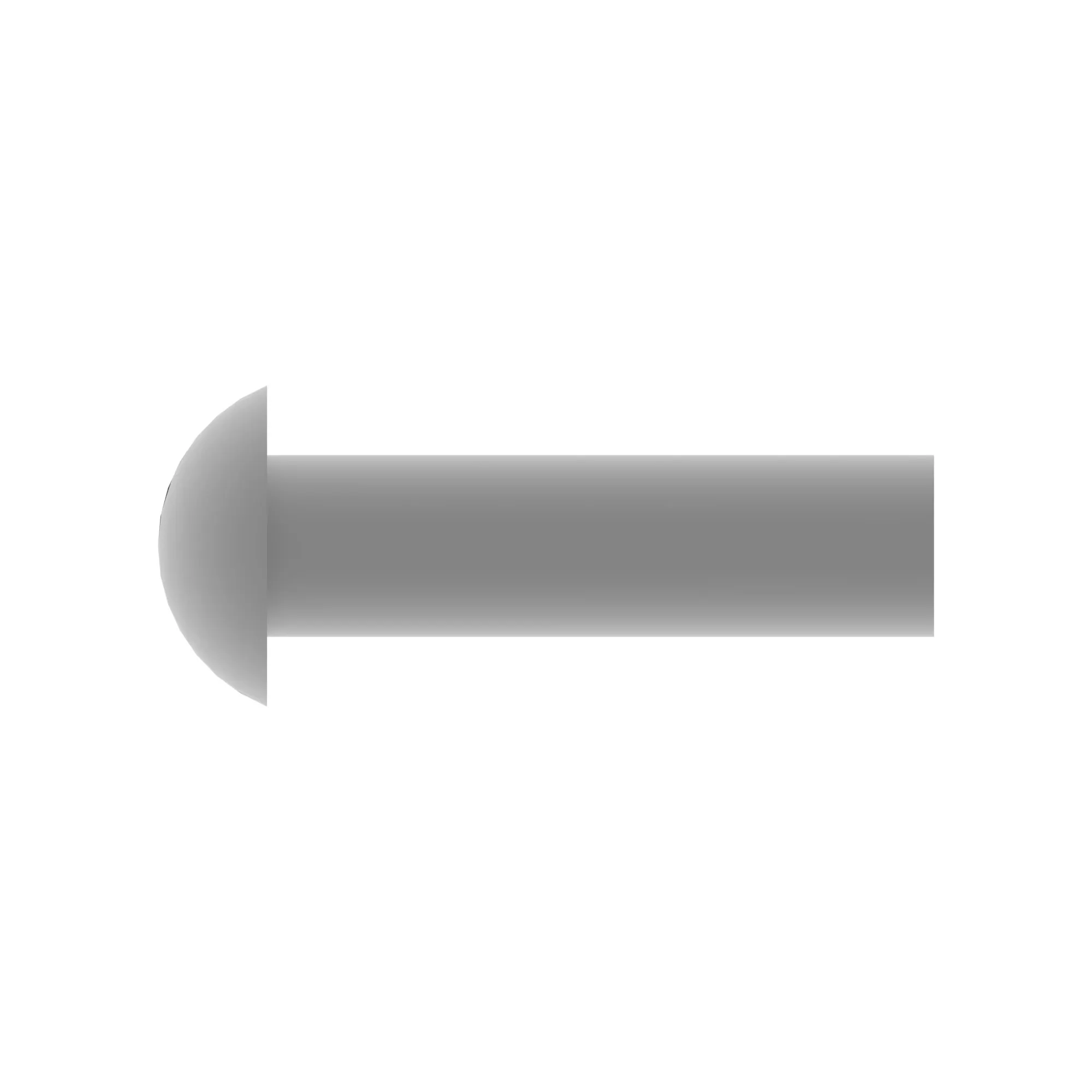 RIVET, SOLID, BUTTON HEAD