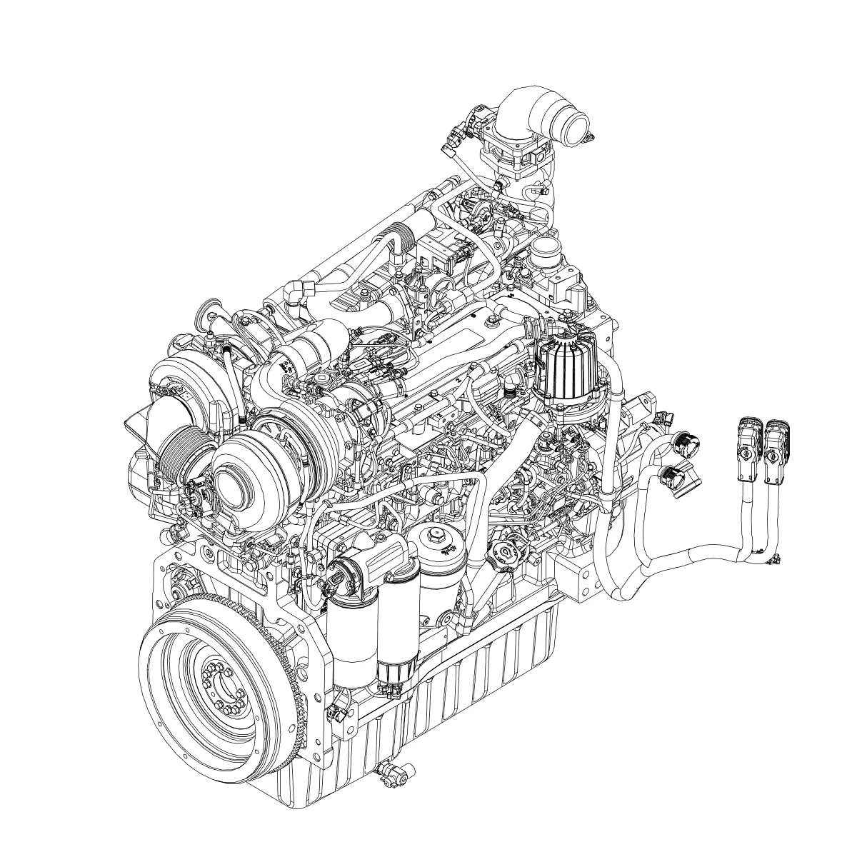 John Deere Reman REMAN Diesel Engine - RM100438