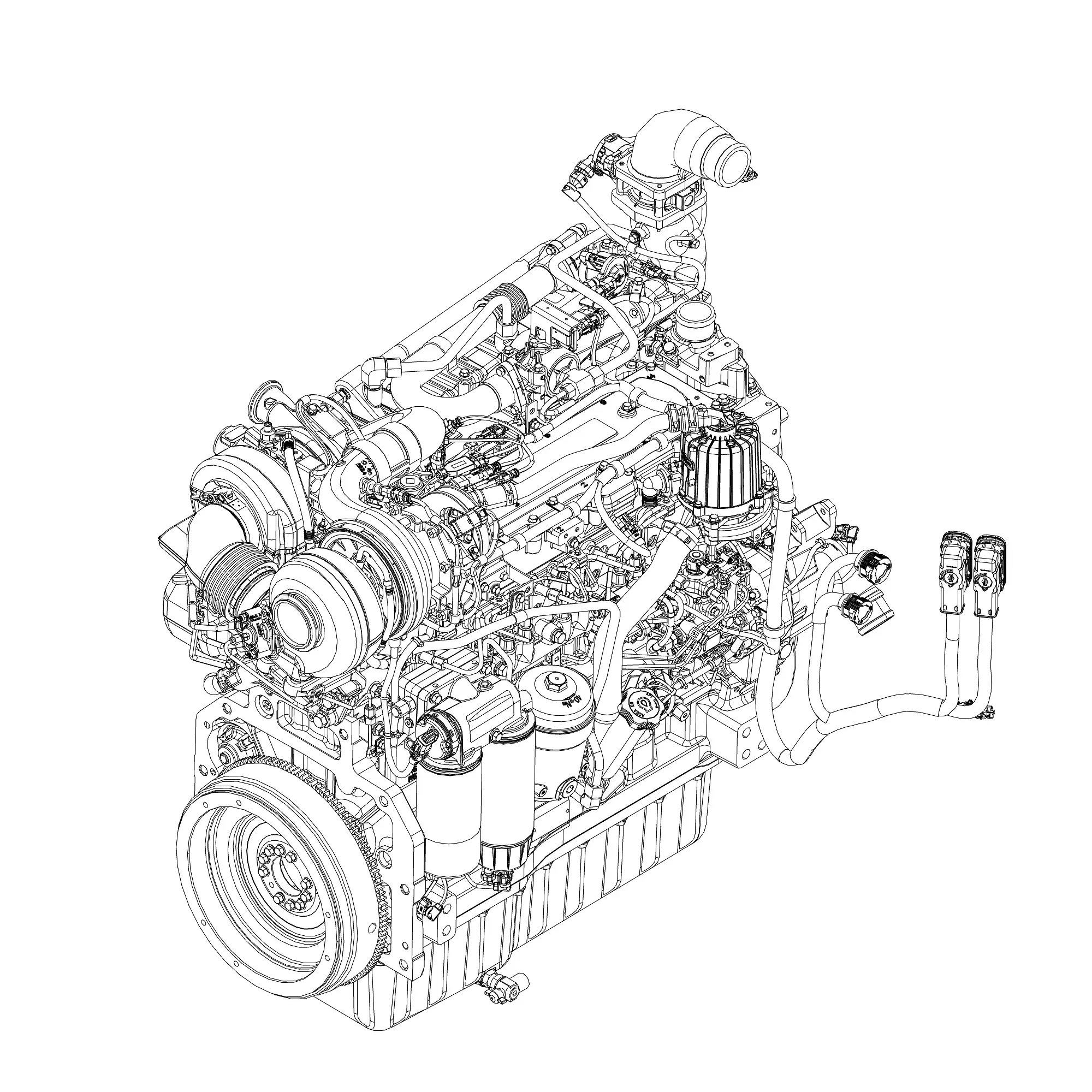 John Deere Reman REMAN Diesel Engine - RM100438