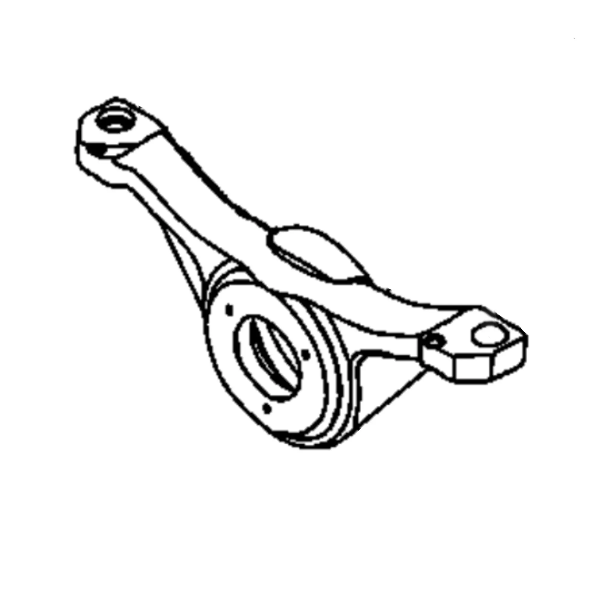 John Deere Front Axle Support, Rear - SU303085