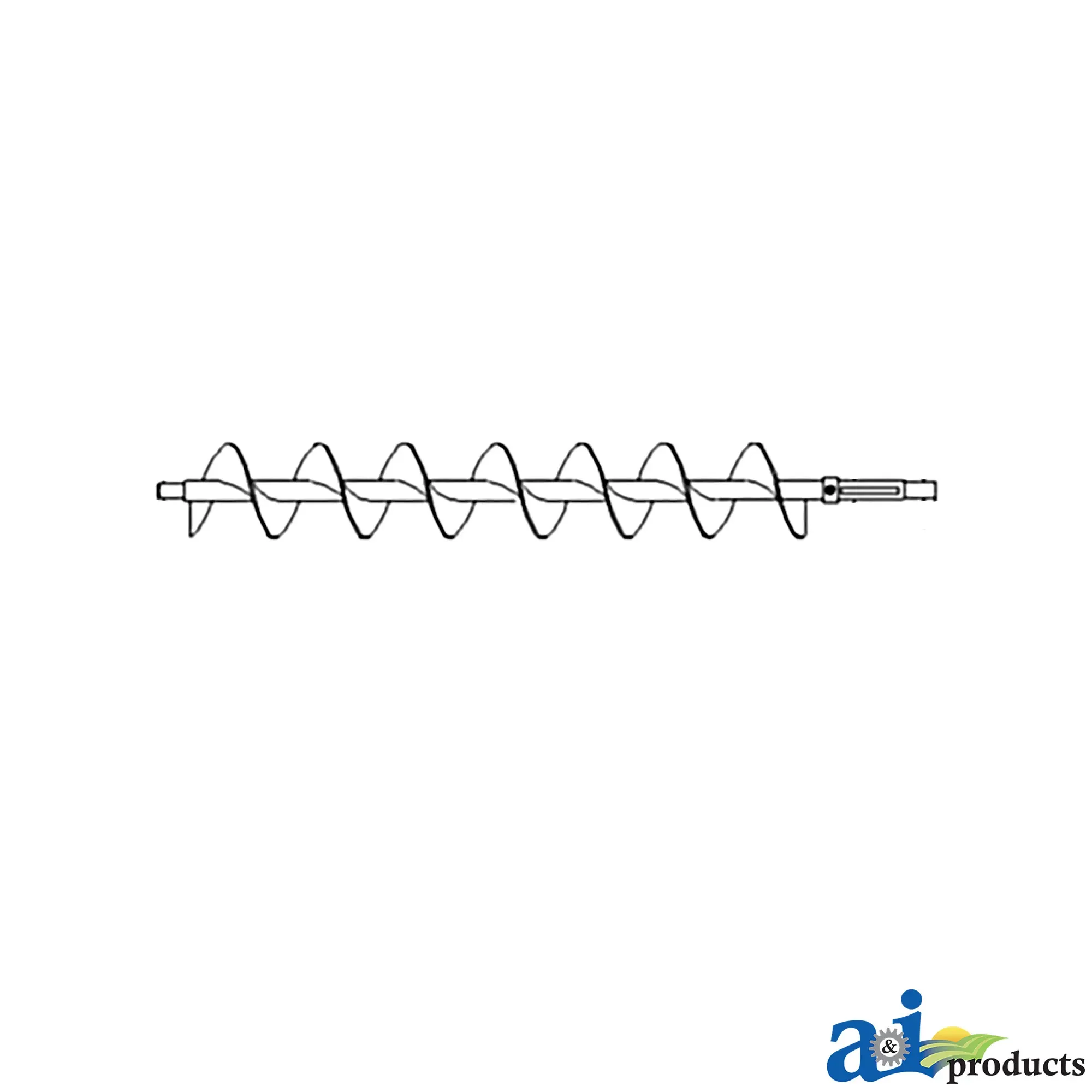 A&I Products Lower Tailings Auger - A-AH202510