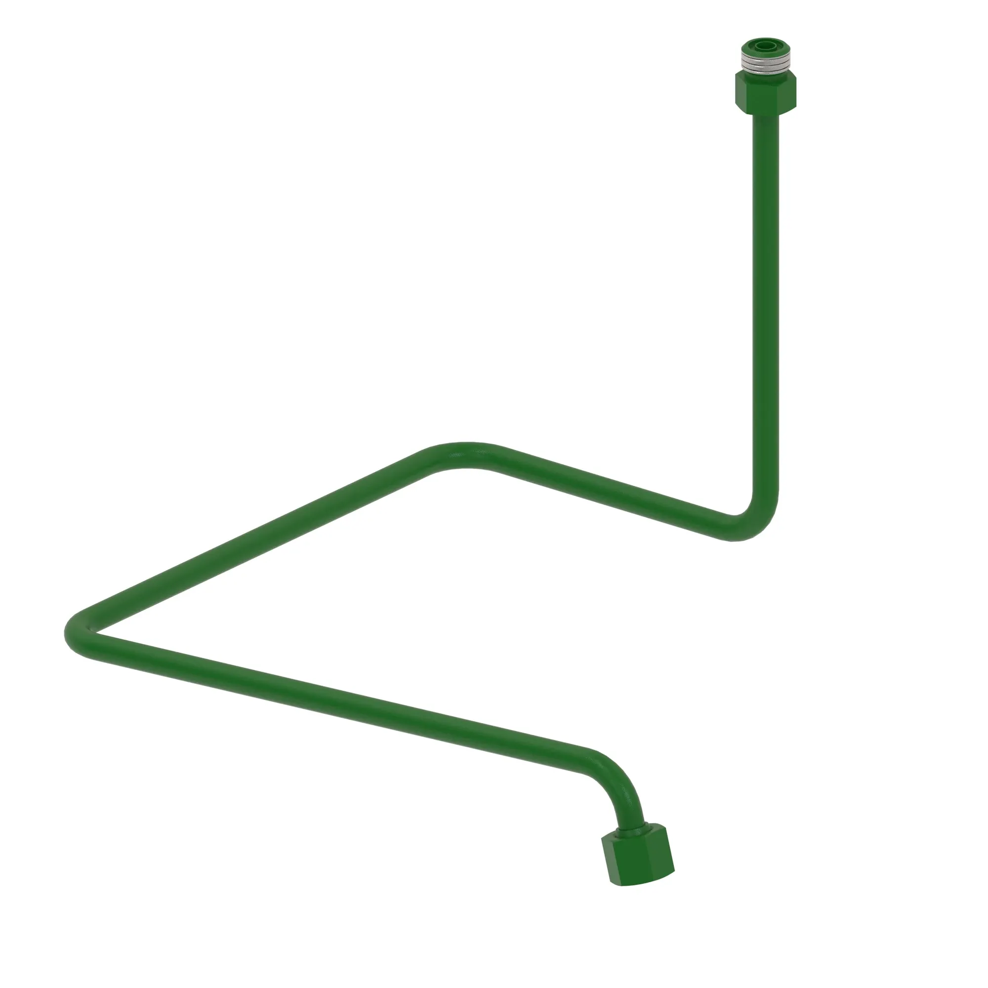 John Deere Service Brake Valve Oil Line, Right Side - AN279324