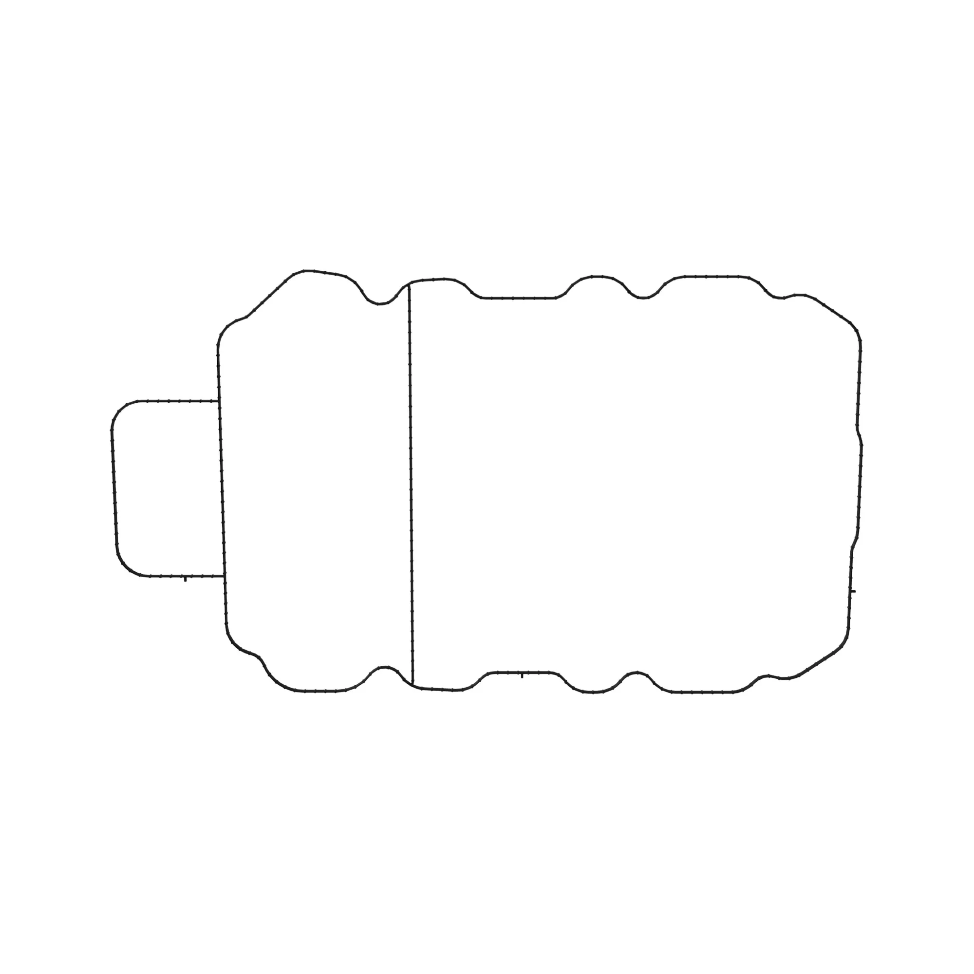 SEALING RING, DIFF CASE TO PDH