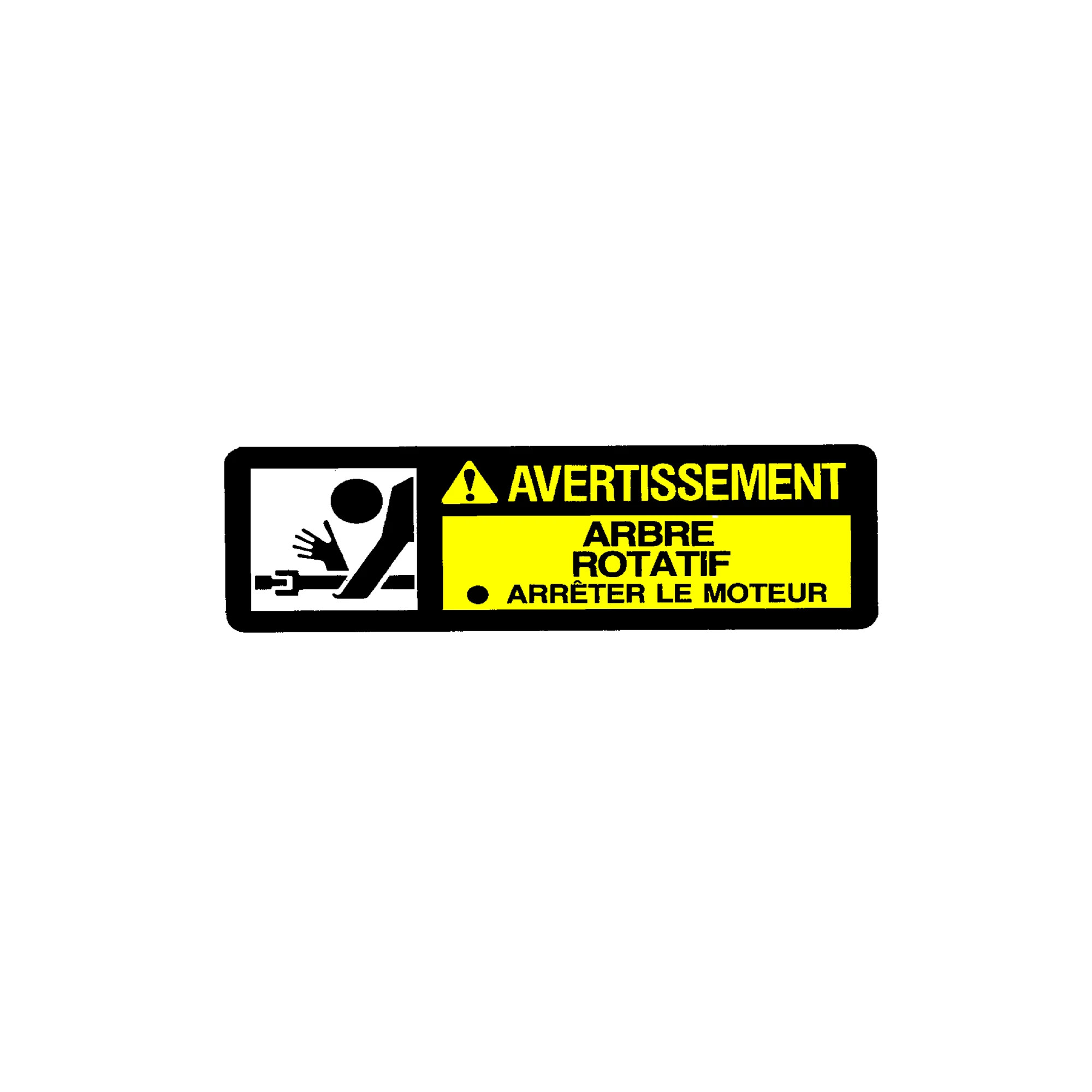 LABEL, WARNING (FR)