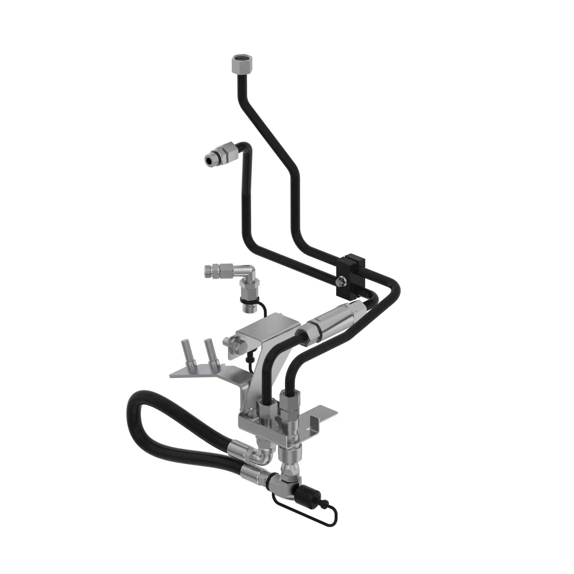 John Deere Power Beyond Hydraulic Quick-Connect Coupler Attachment - LVB25780