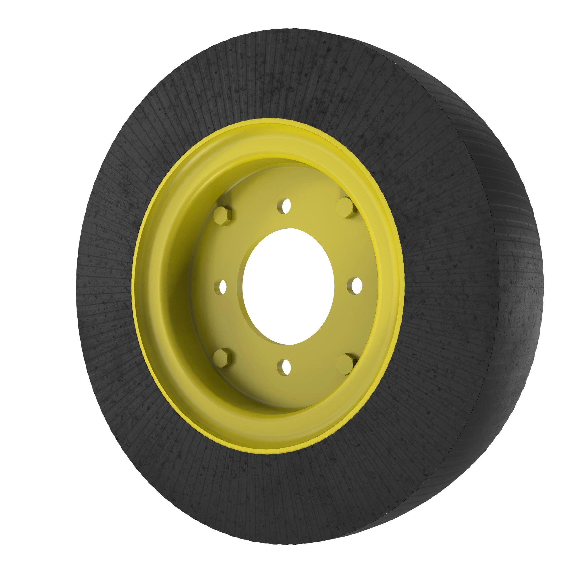 John Deere Puncture-Proof Laminated Tire and Wheel Assembly, 15.5 X 4 - AW30715
