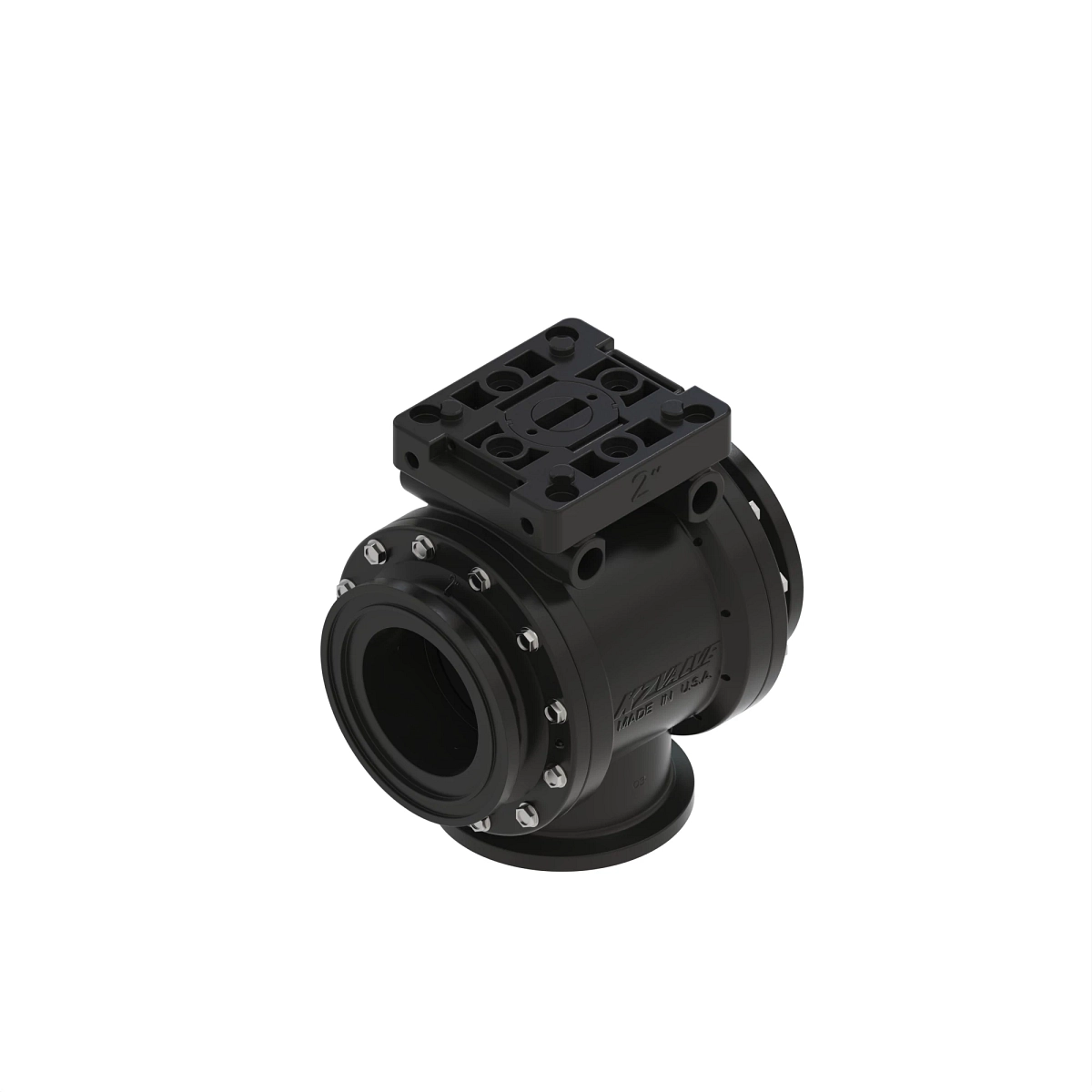 Valve, Body Assy, 3-Way Ball 2" Fla