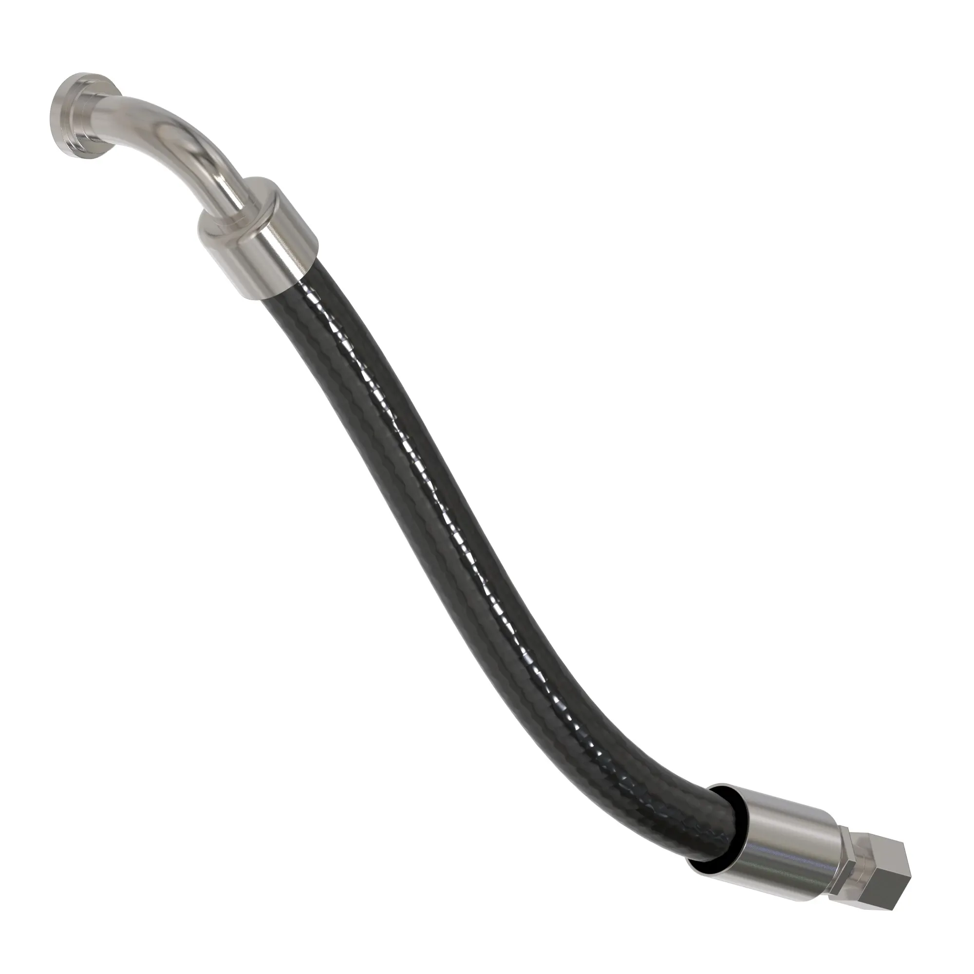 John Deere Metal Reinforced Hydraulic Rubber Hose - AXT17828