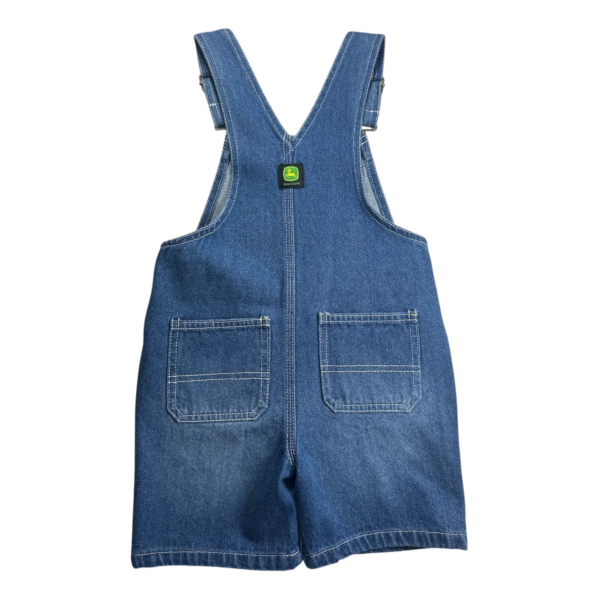Toddler Denim Short Overalls