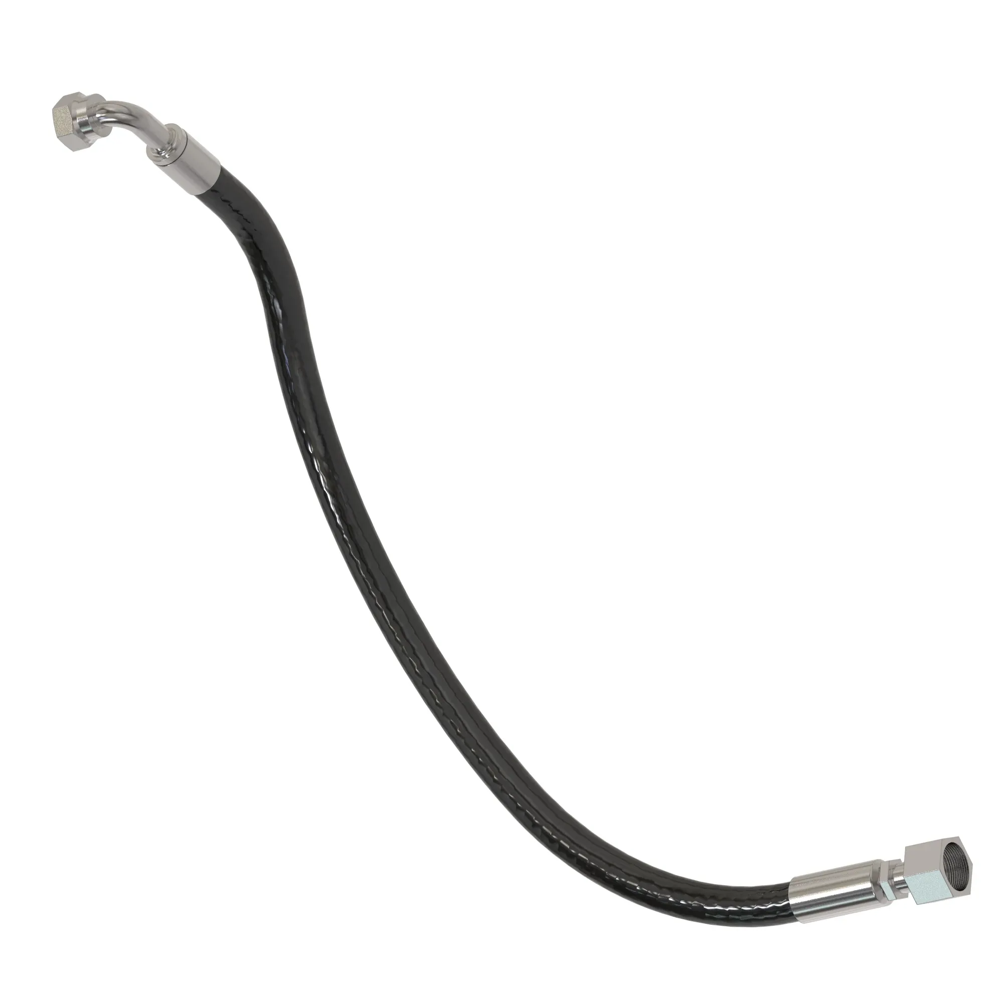 John Deere Front Feed Roller Hydraulic Hose - AXT20071