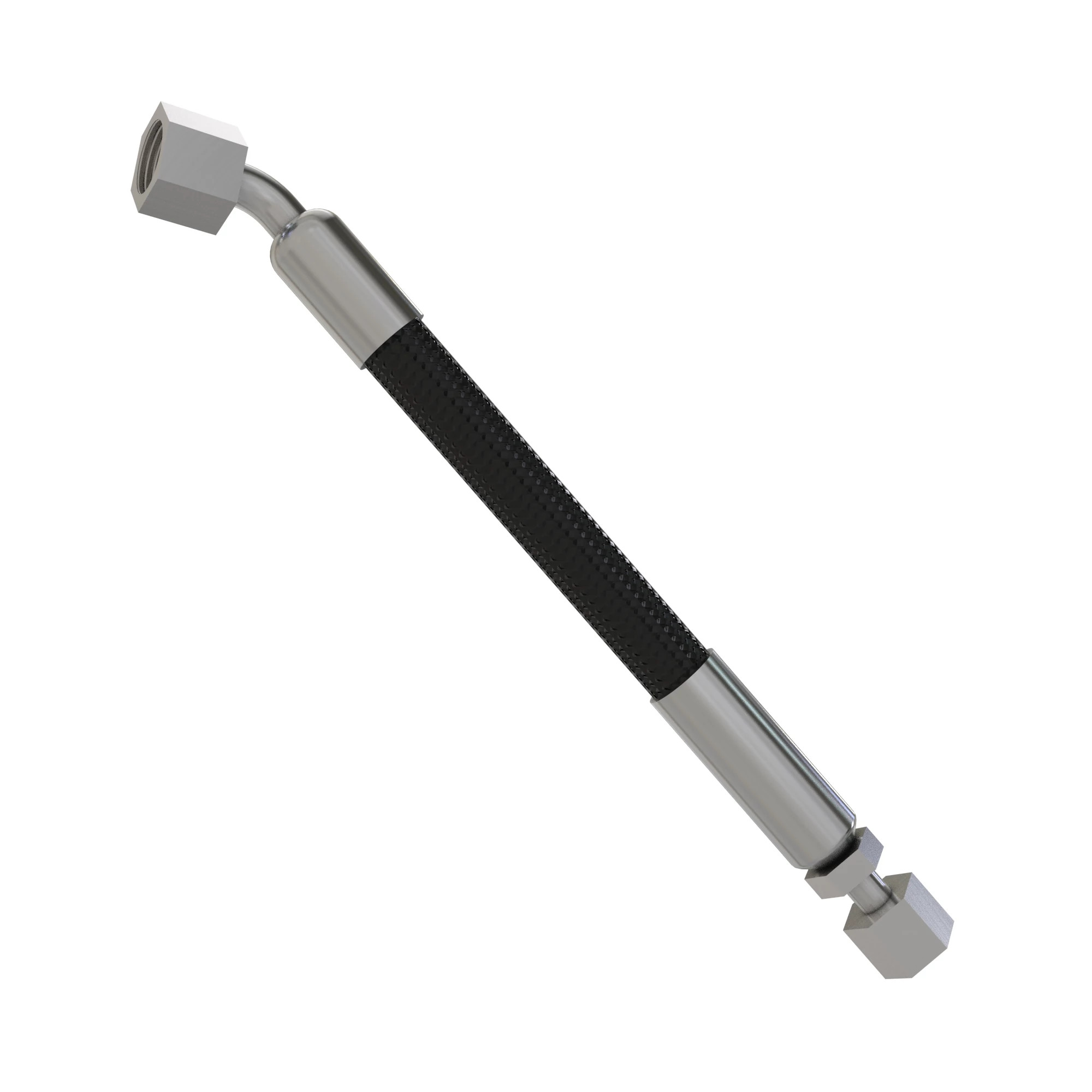 John Deere RH Manifold Right to Center Cylinder Rod End Hydraulic Hose - TCA14399