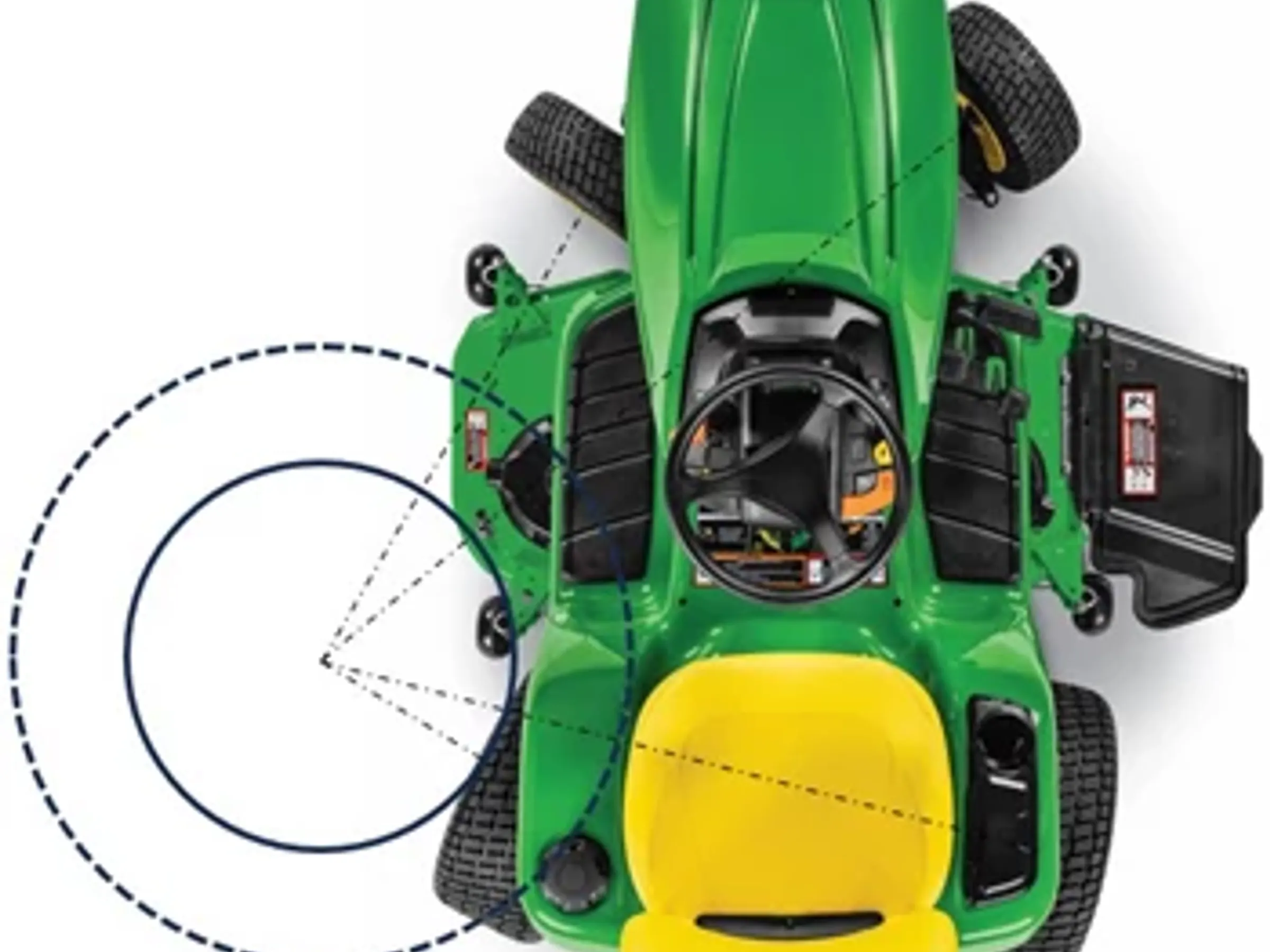 Power Four-Wheel Steer — The X734 Signature Feature