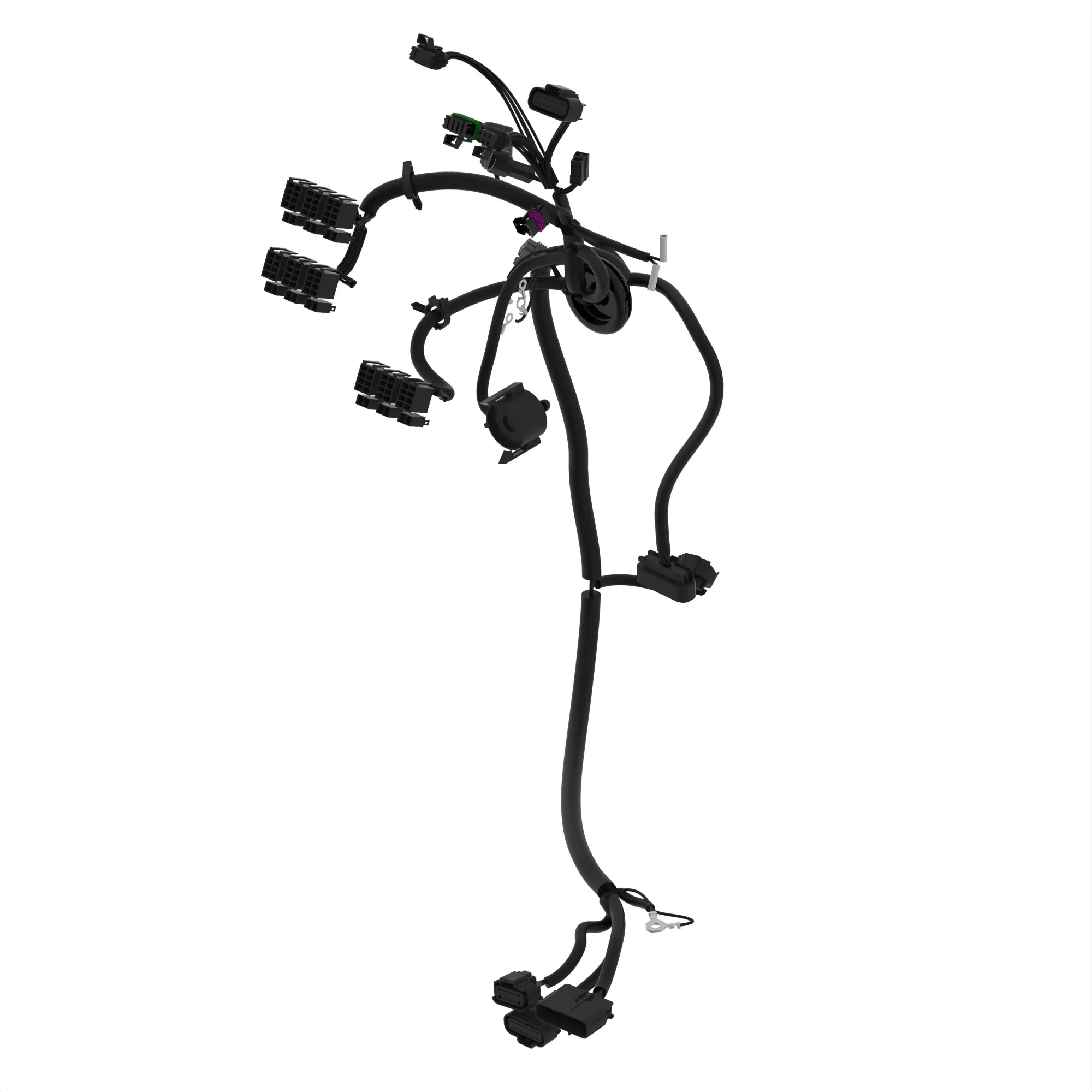 CAB WIRING HARNESS, PTE, FRONT CONT