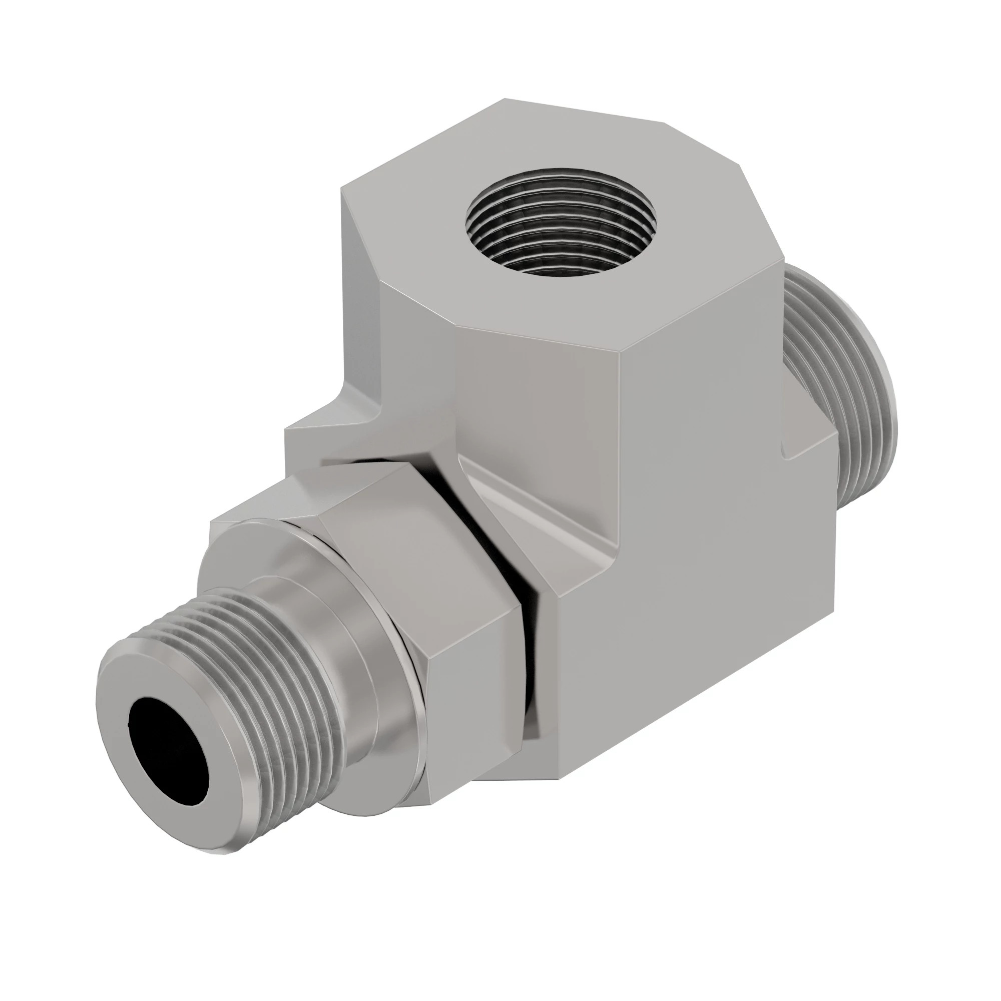 John Deere Adapter Run Tee Fitting - T341562