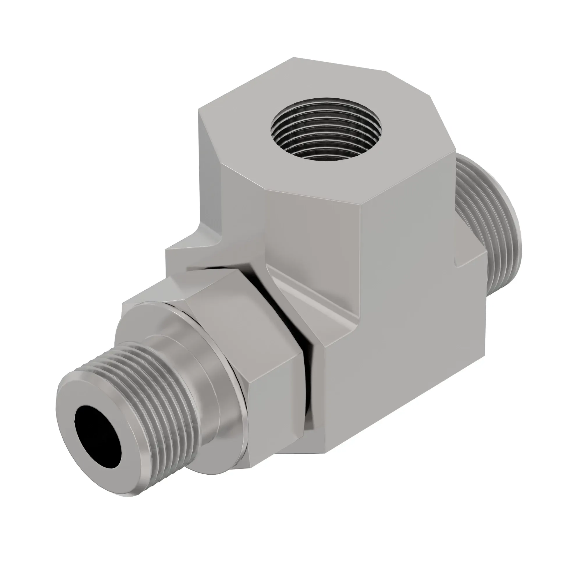 John Deere Adapter Run Tee Fitting - T341562