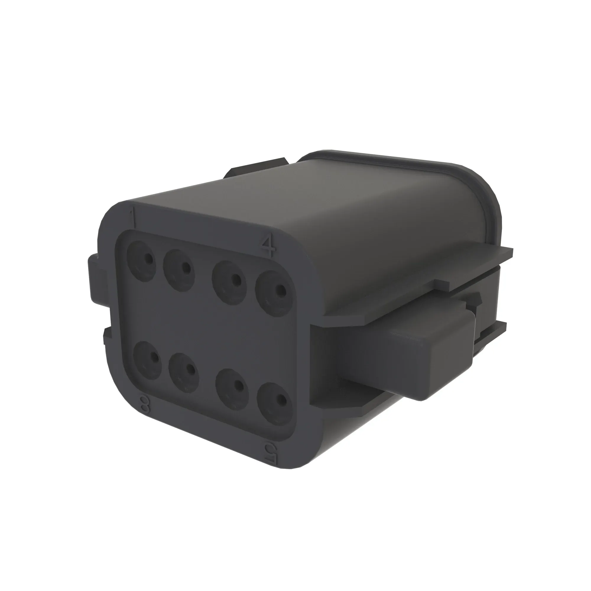 Conn Deutsch Dt 8W Ms Blk Plstc