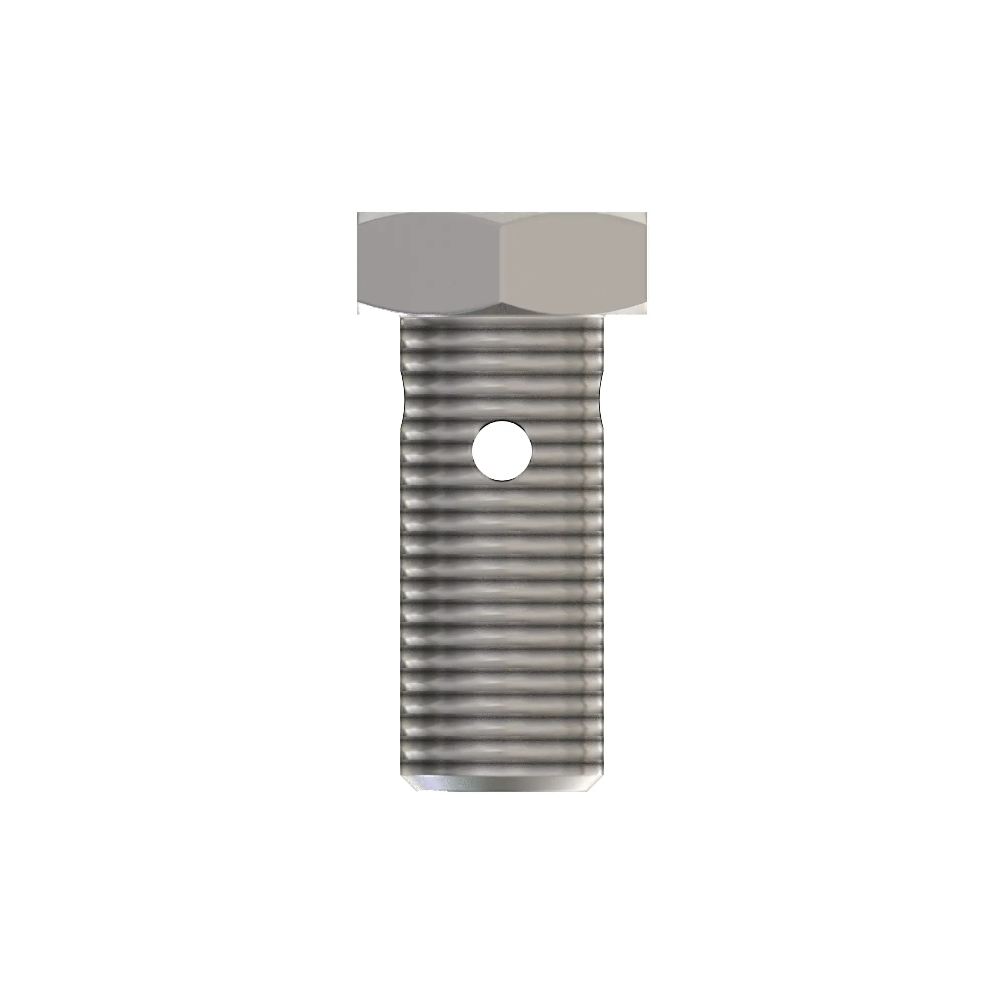 FITTING, BANJO SCR, METRIC, 4-HOLE
