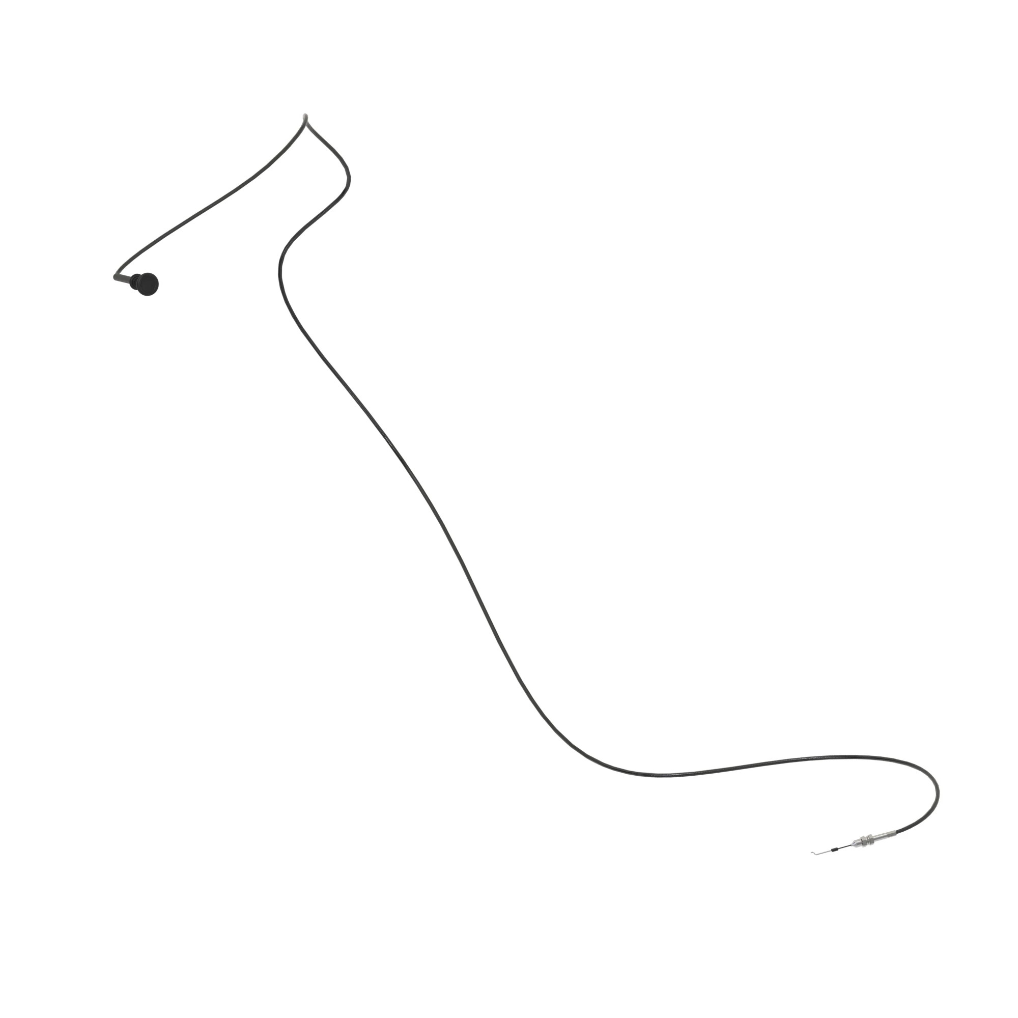 John Deere Choke Control Push Pull Cable - AM145120