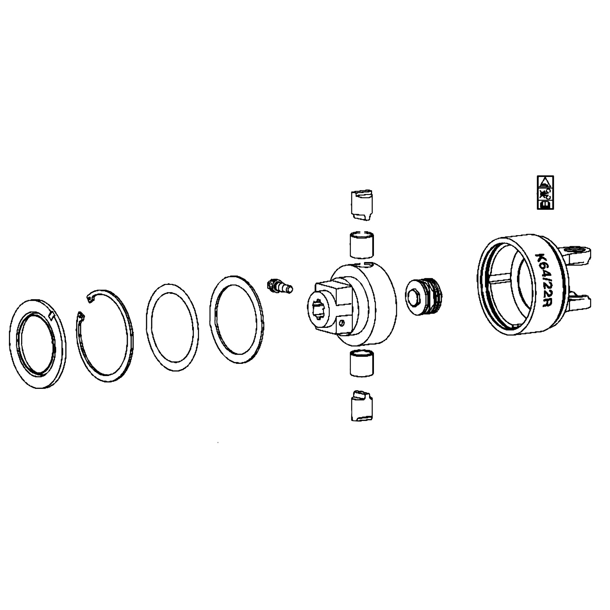John Deere Cam Type Cut Out Clutch - DC208209