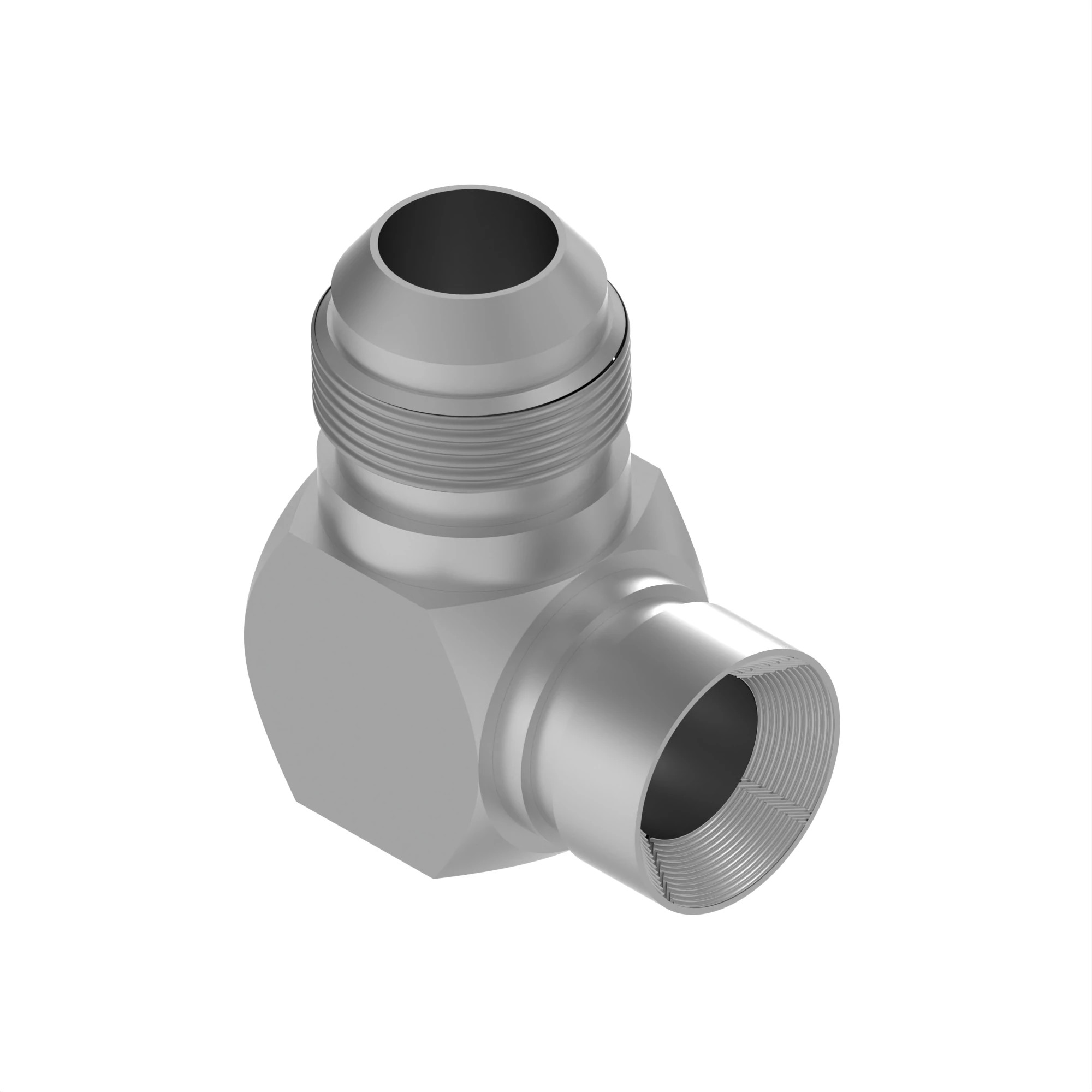 John Deere 90 Degree Swivel Elbow Fitting - AT28379